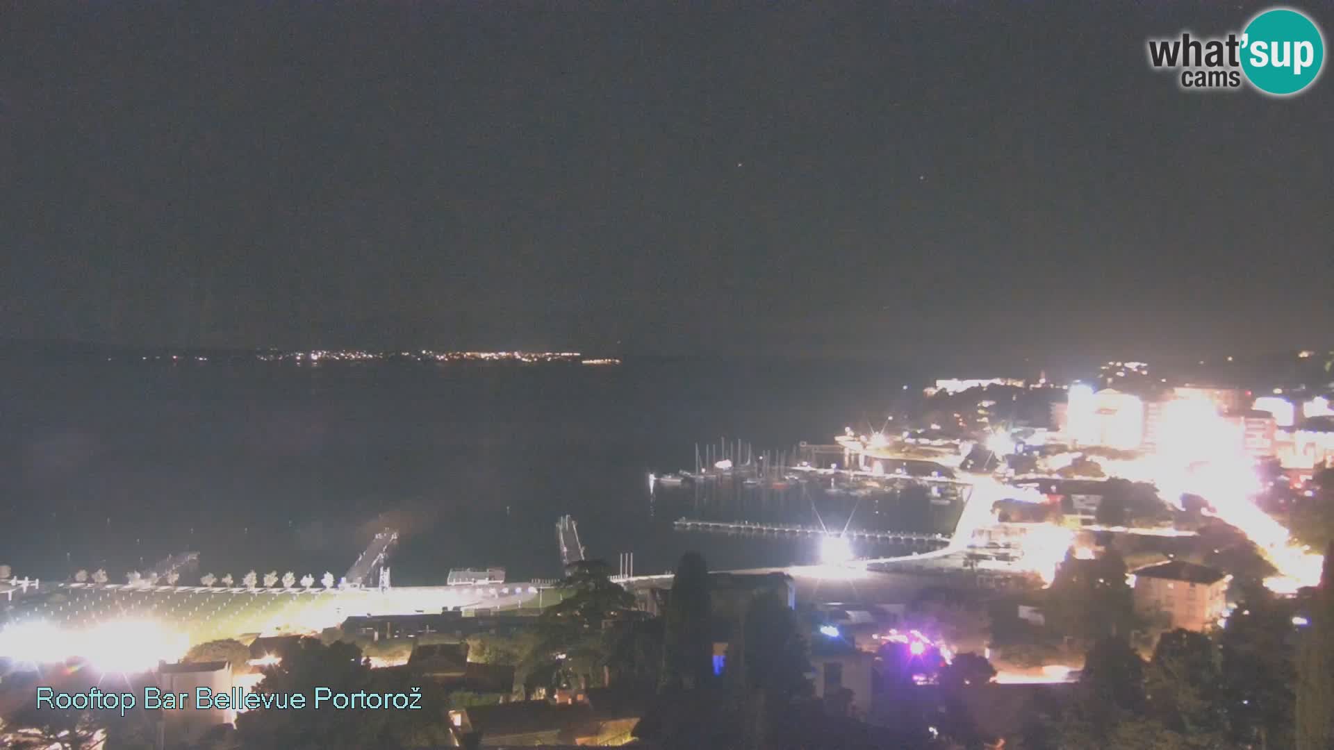 Live webcam Portorož – Panorama dalla Villa Bellevue