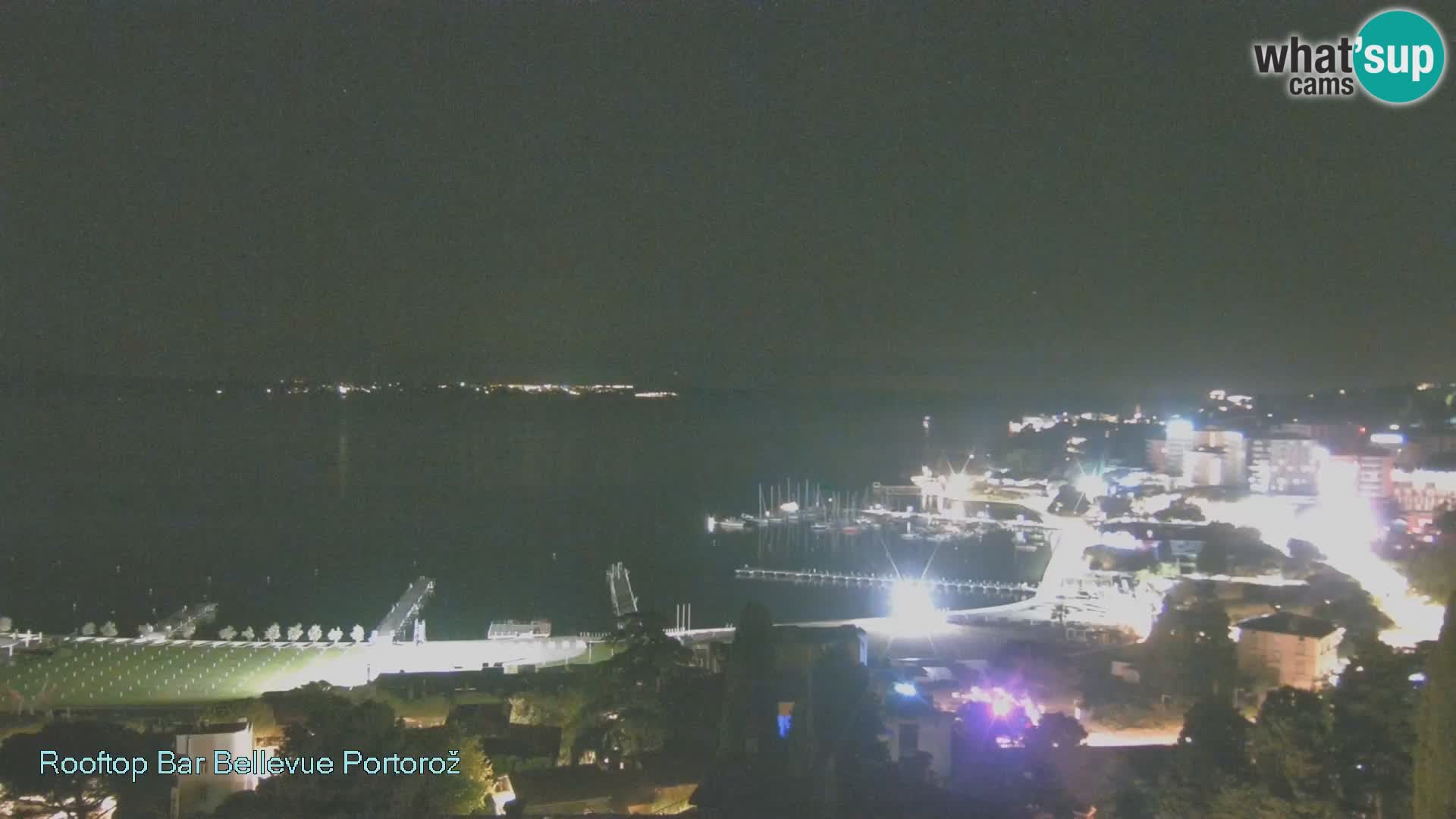 Live webcam Portorož – Panorama dalla Villa Bellevue