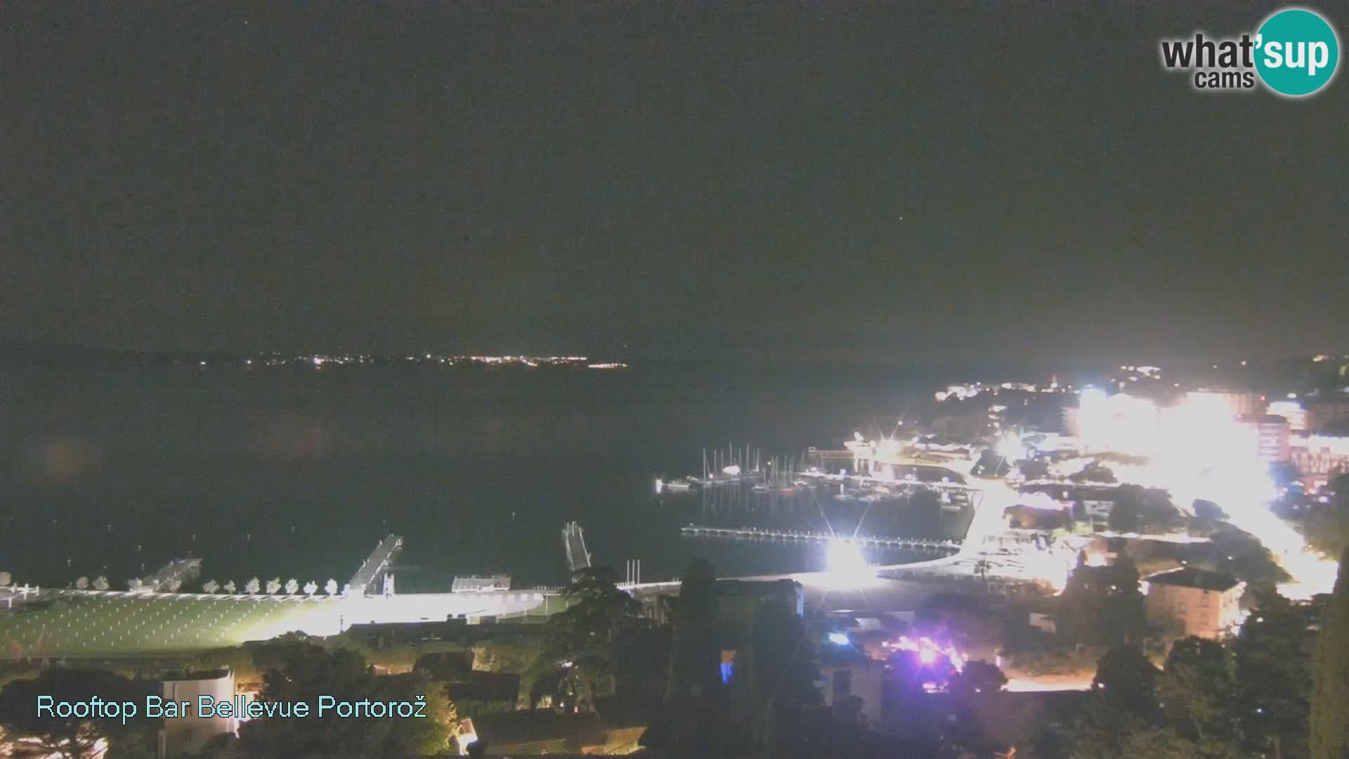Live webcam Portorož – Panorama dalla Villa Bellevue