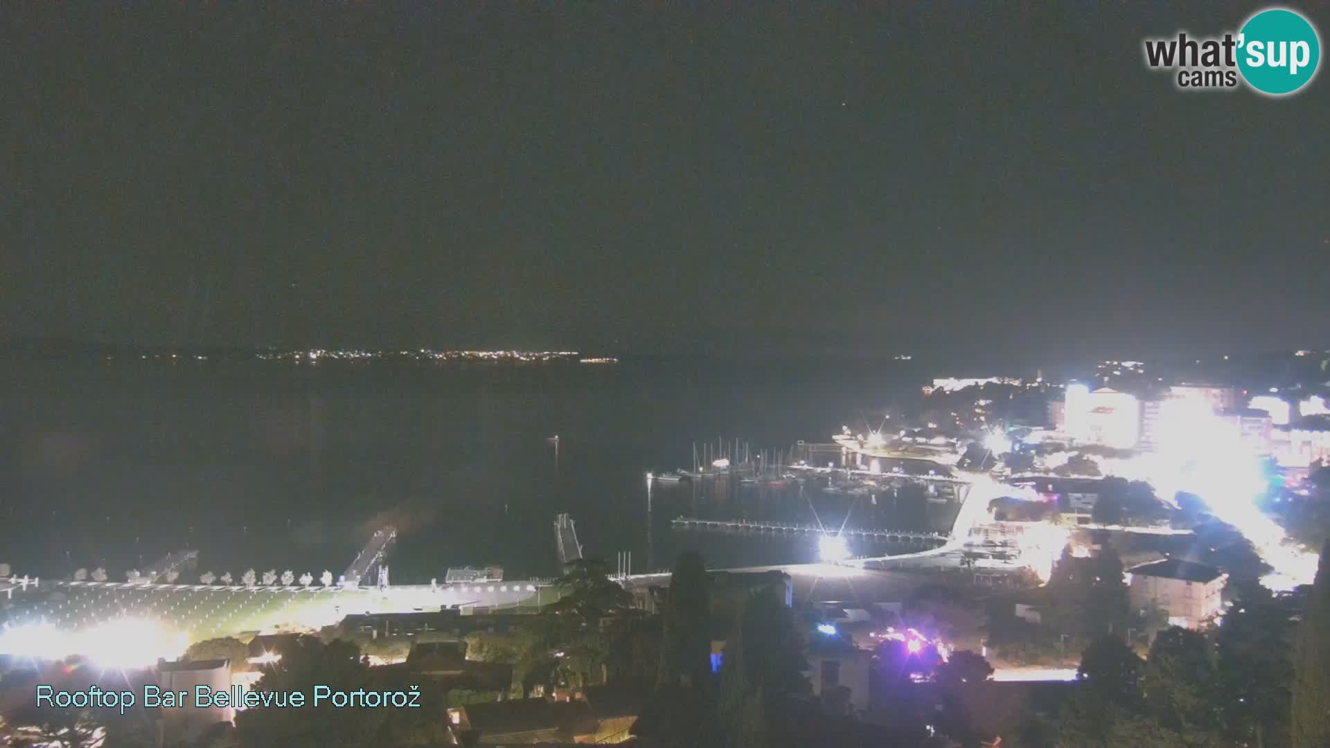 Portorož camera en vivo – Panorama Villa Bellevue