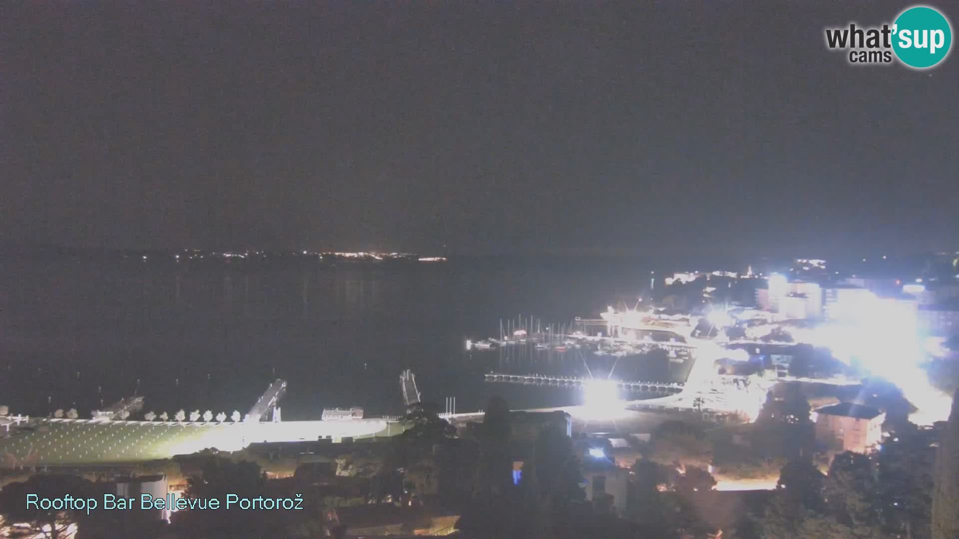 Live webcam Portorož – Panorama dalla Villa Bellevue