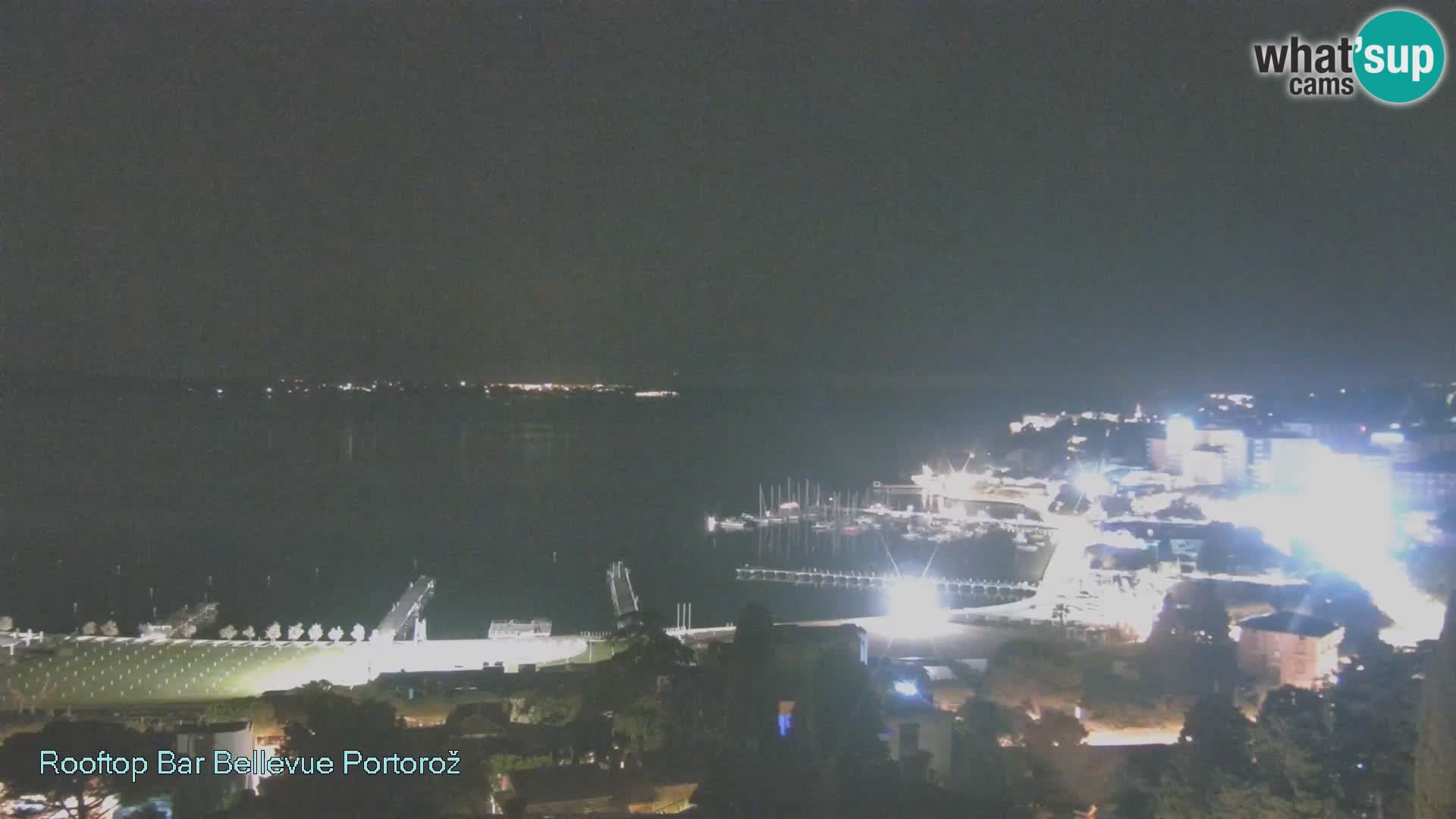 Live webcam Portorož – Panorama dalla Villa Bellevue