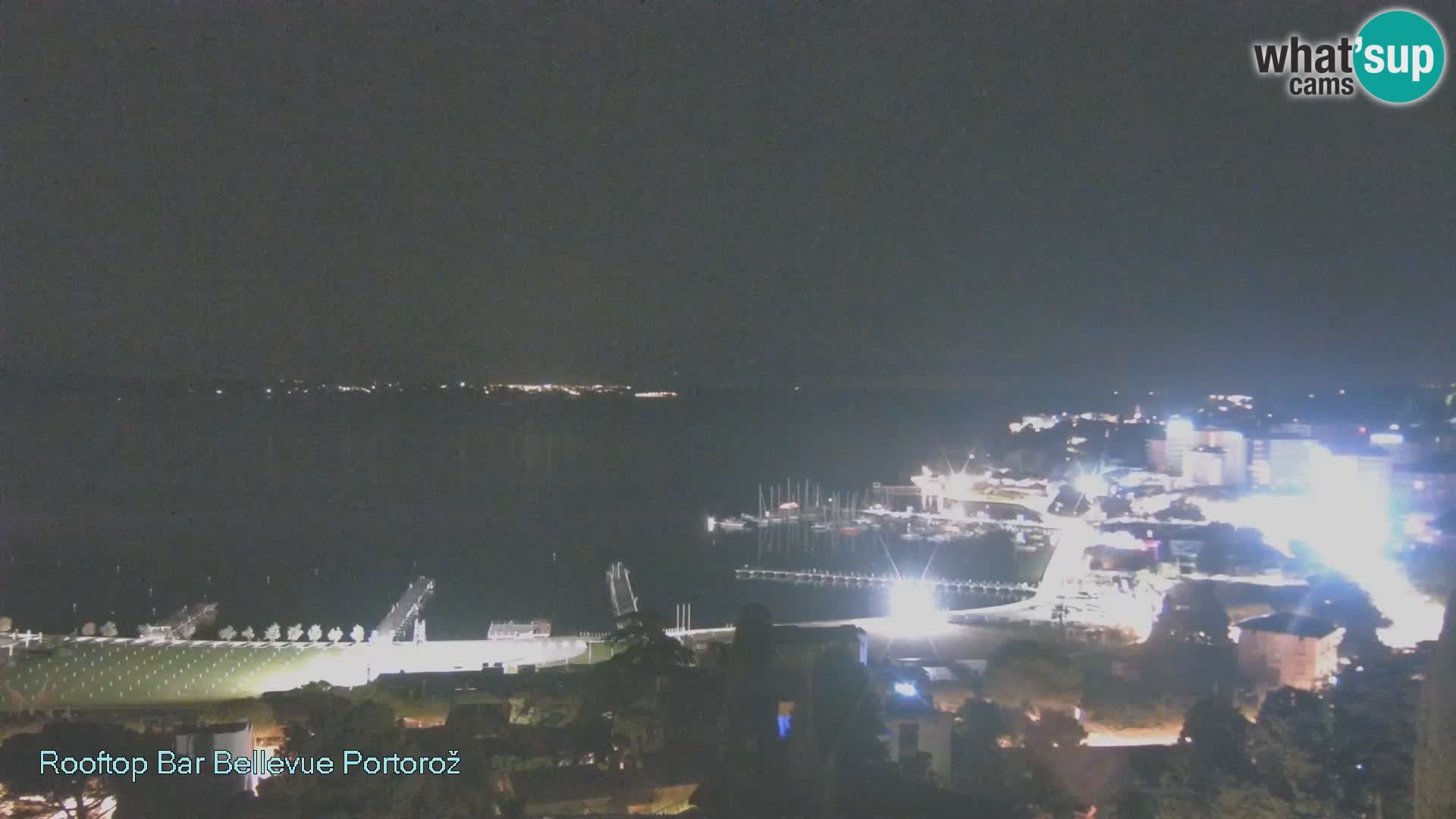Live webcam Portorož – Panorama dalla Villa Bellevue