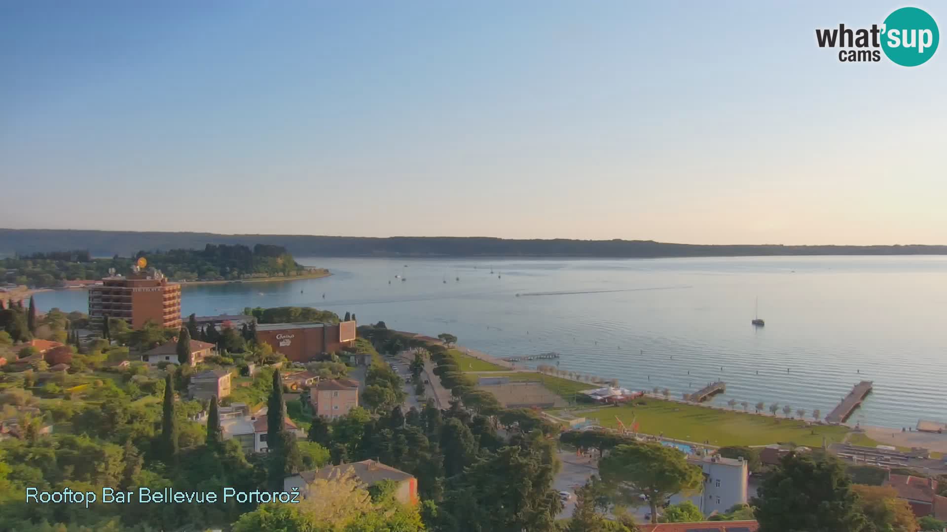 Webcam Portorož – Panorama Villa Bellevue