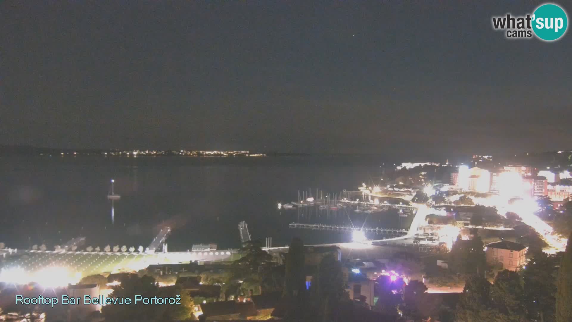 Live webcam Portorož – Panorama dalla Villa Bellevue