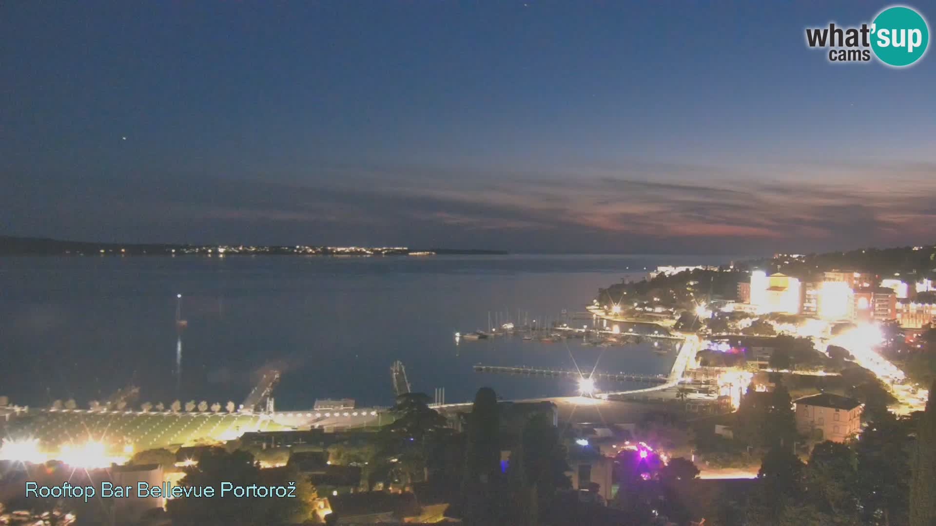 Webcam Portorož – Panorama Villa Bellevue