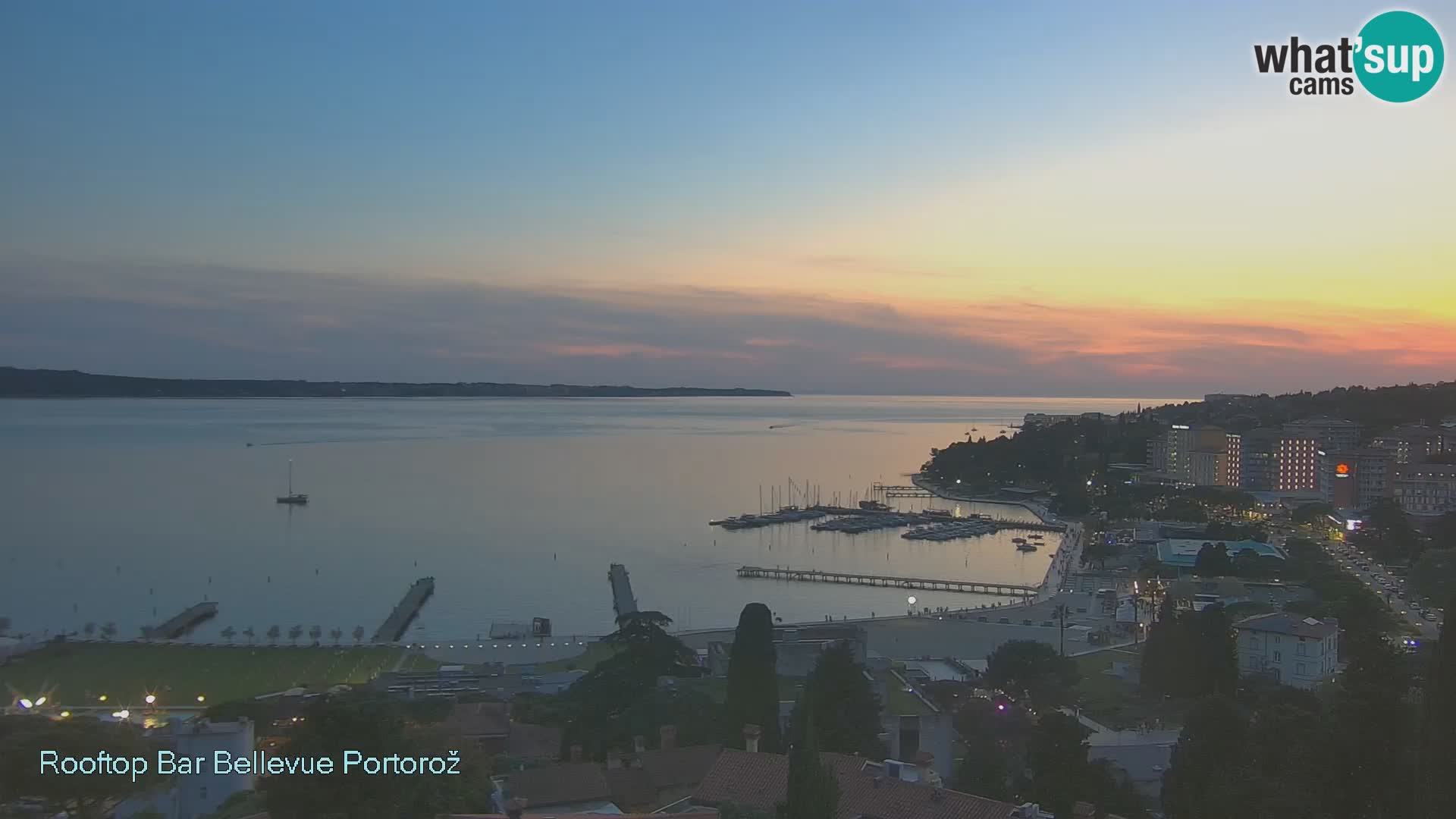 Webcam Portorož – Panorama Villa Bellevue