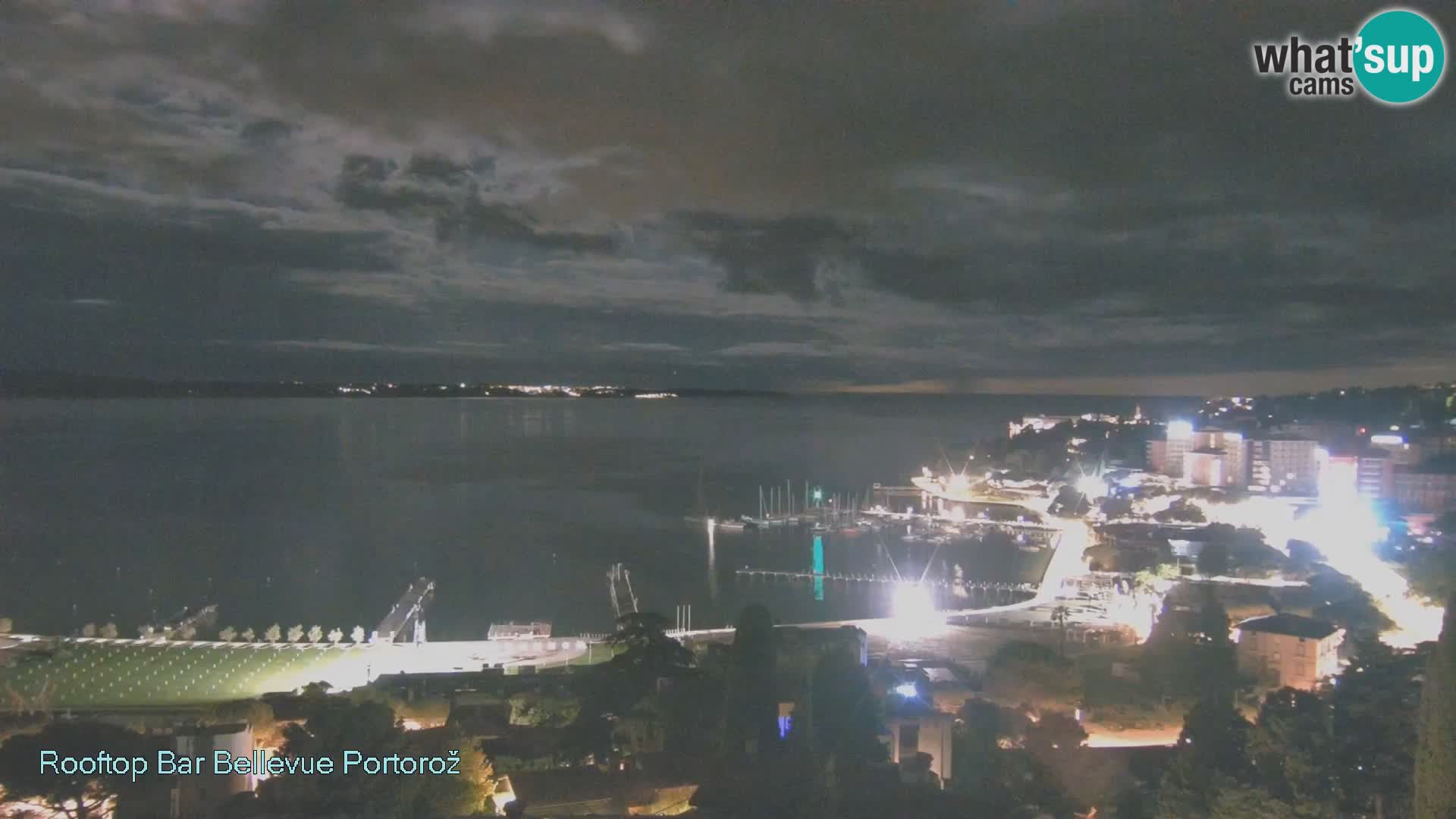 Live webcam Portorož – Panorama dalla Villa Bellevue