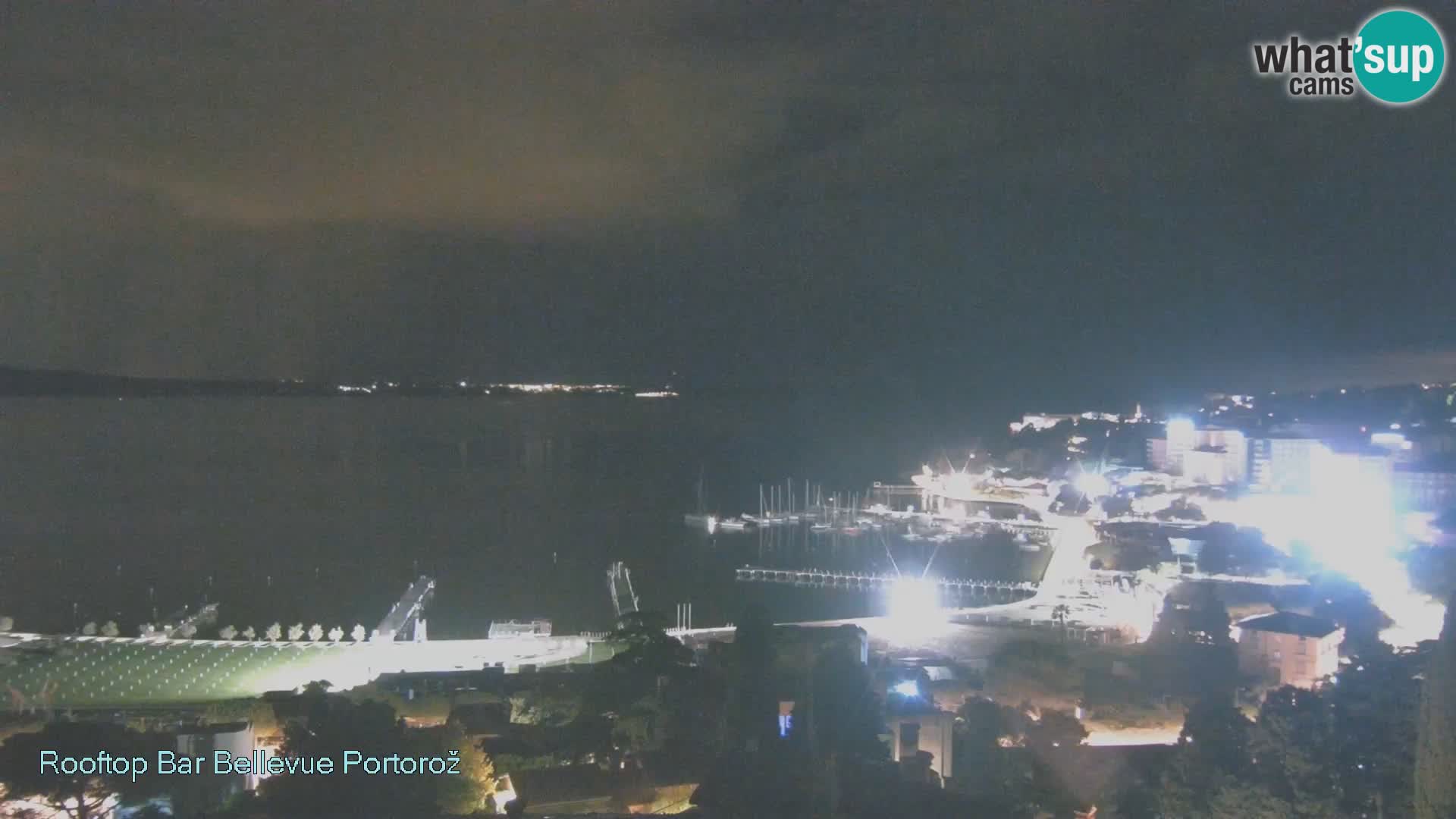 Live webcam Portorož – Panorama dalla Villa Bellevue