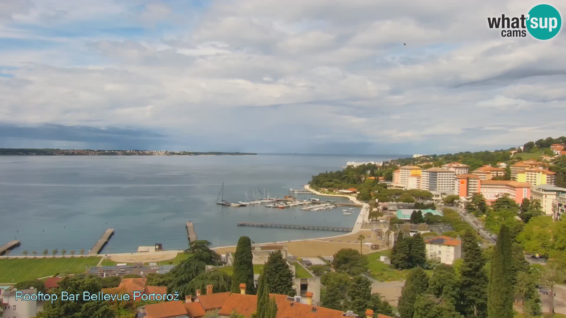 Webcam Portorož – Panorama Villa Bellevue