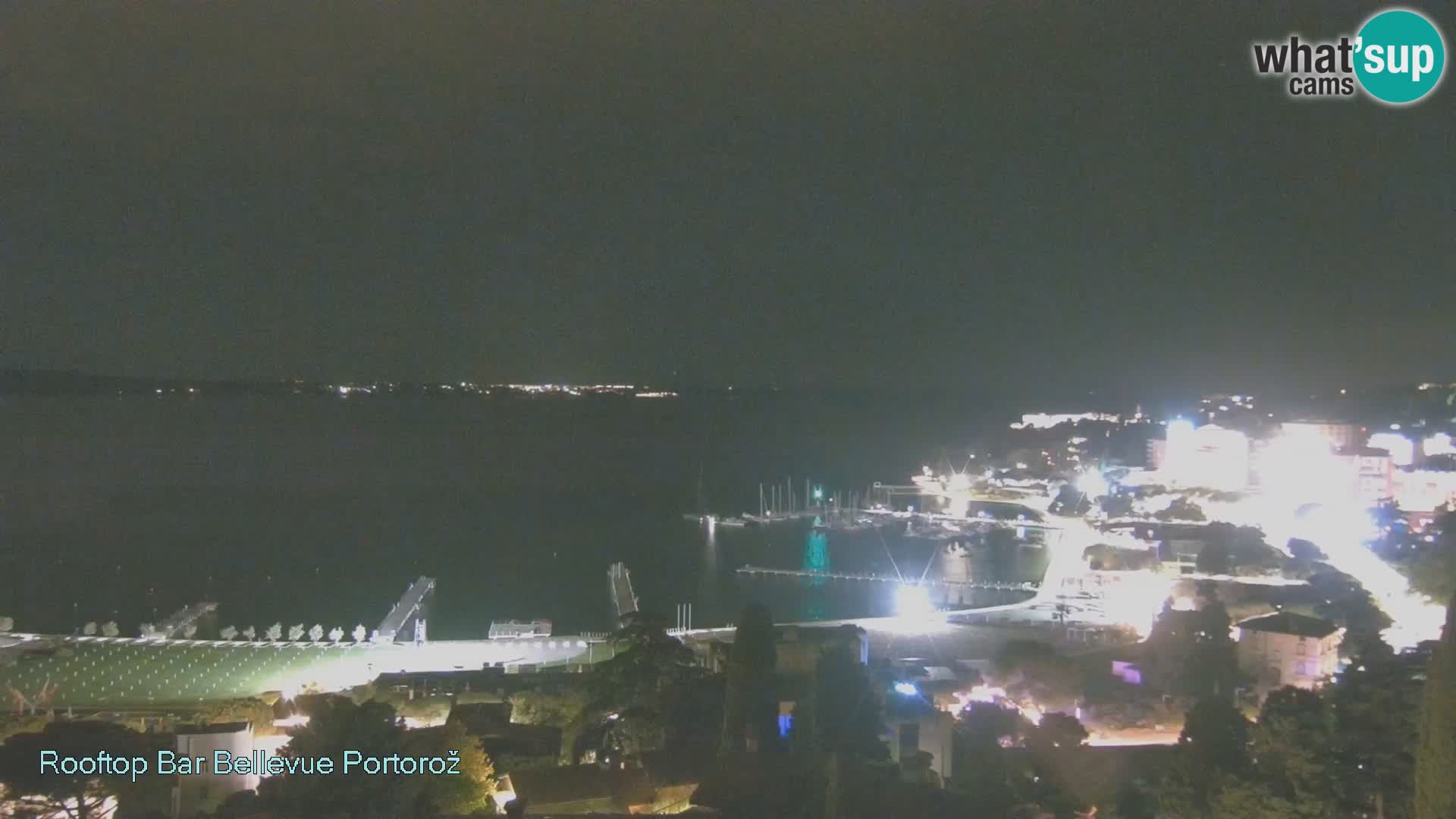 Live webcam Portorož – Panorama dalla Villa Bellevue