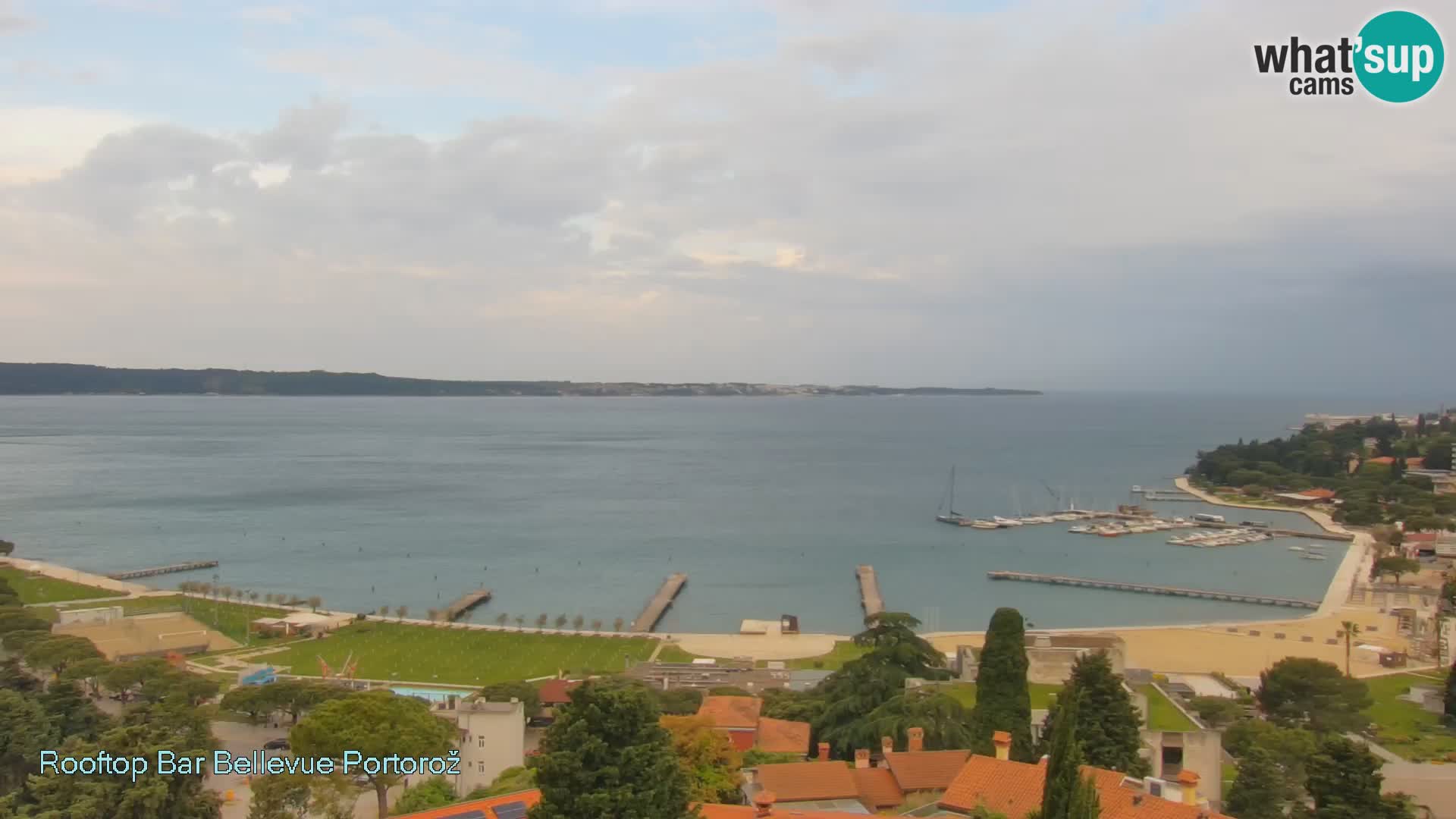 Webcam Portorož – Panorama Villa Bellevue