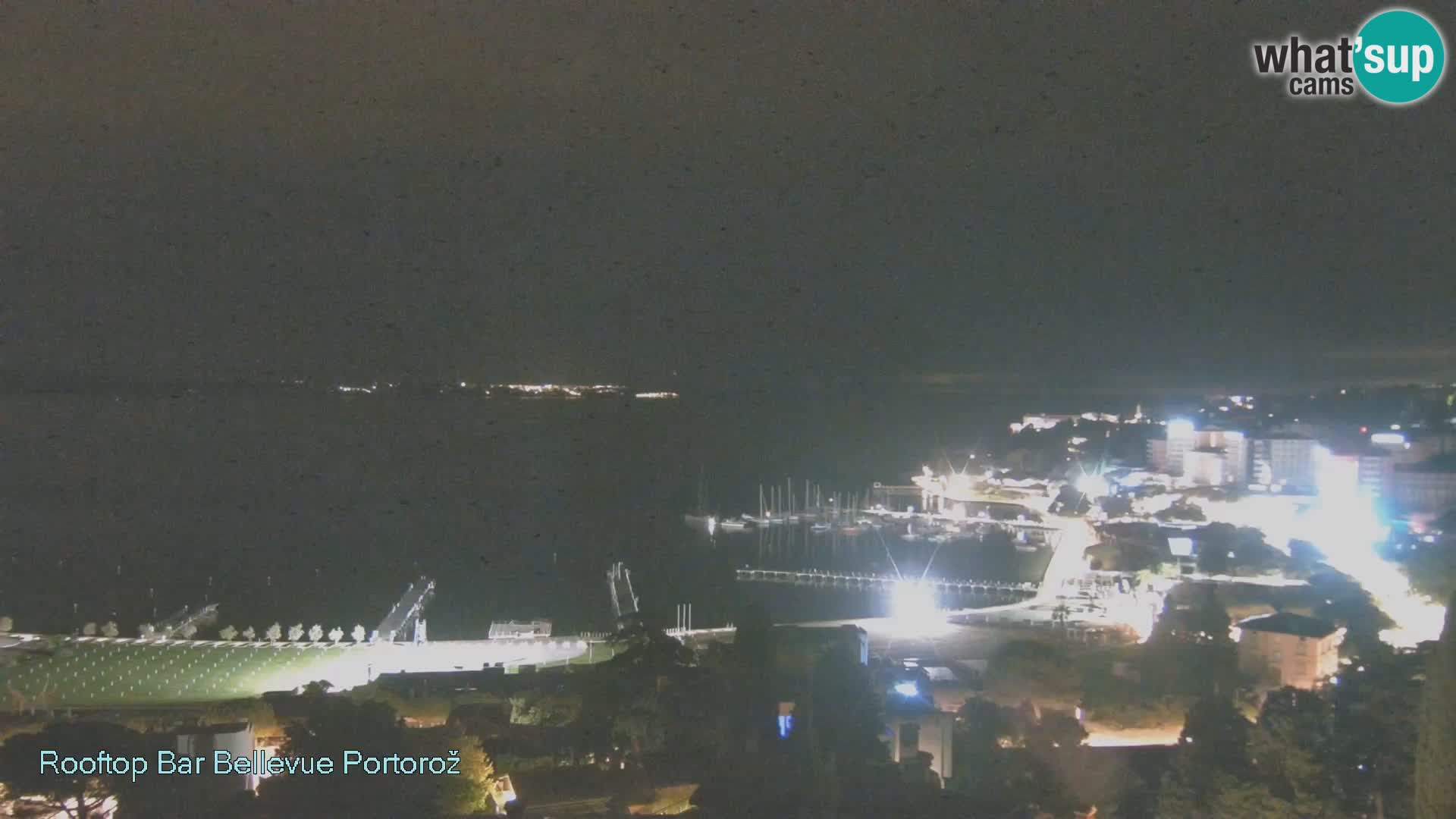 Panorama webcam Portorož – view from Villa Bellevue