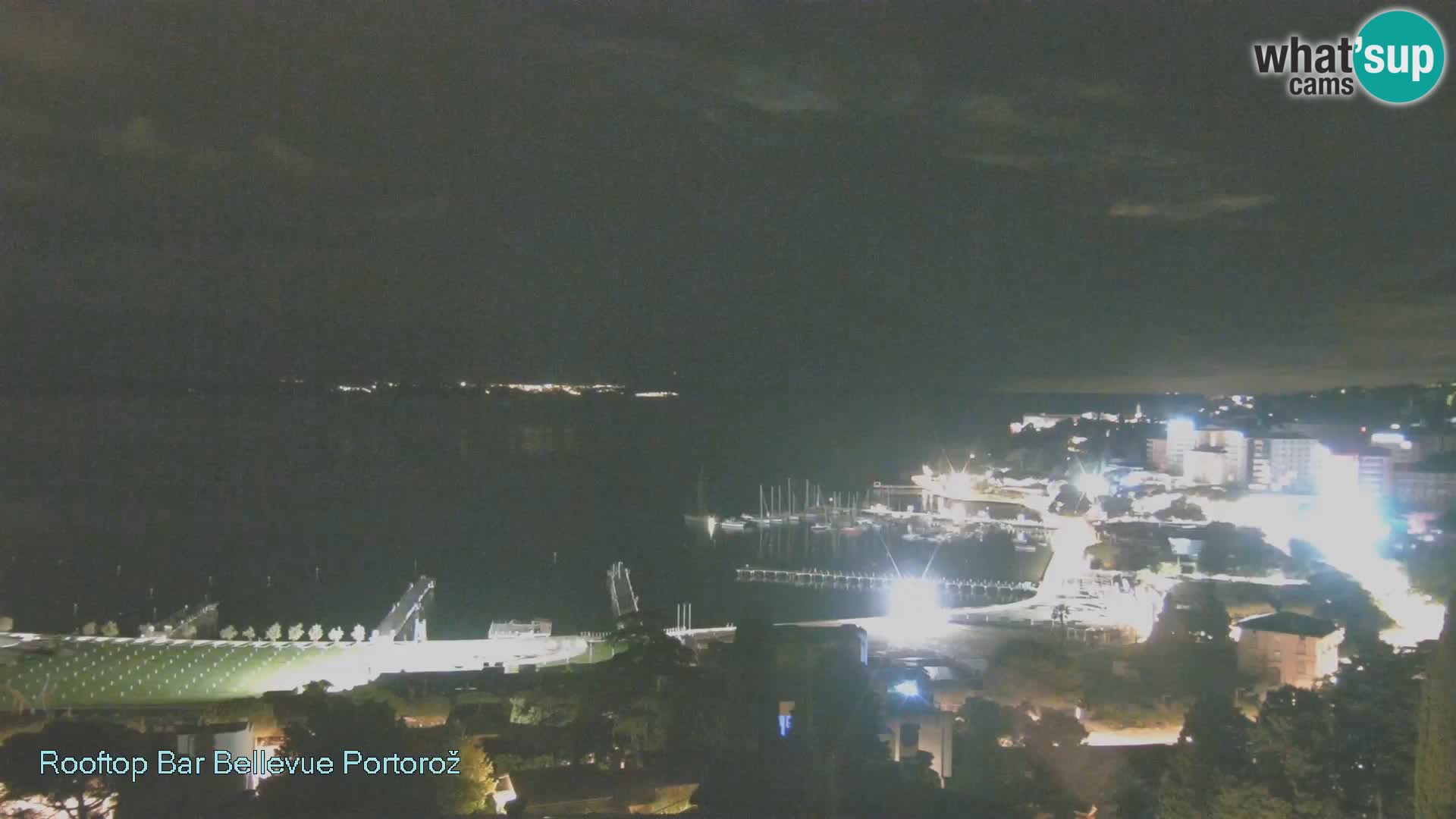 Portorož camera en vivo – Panorama Villa Bellevue