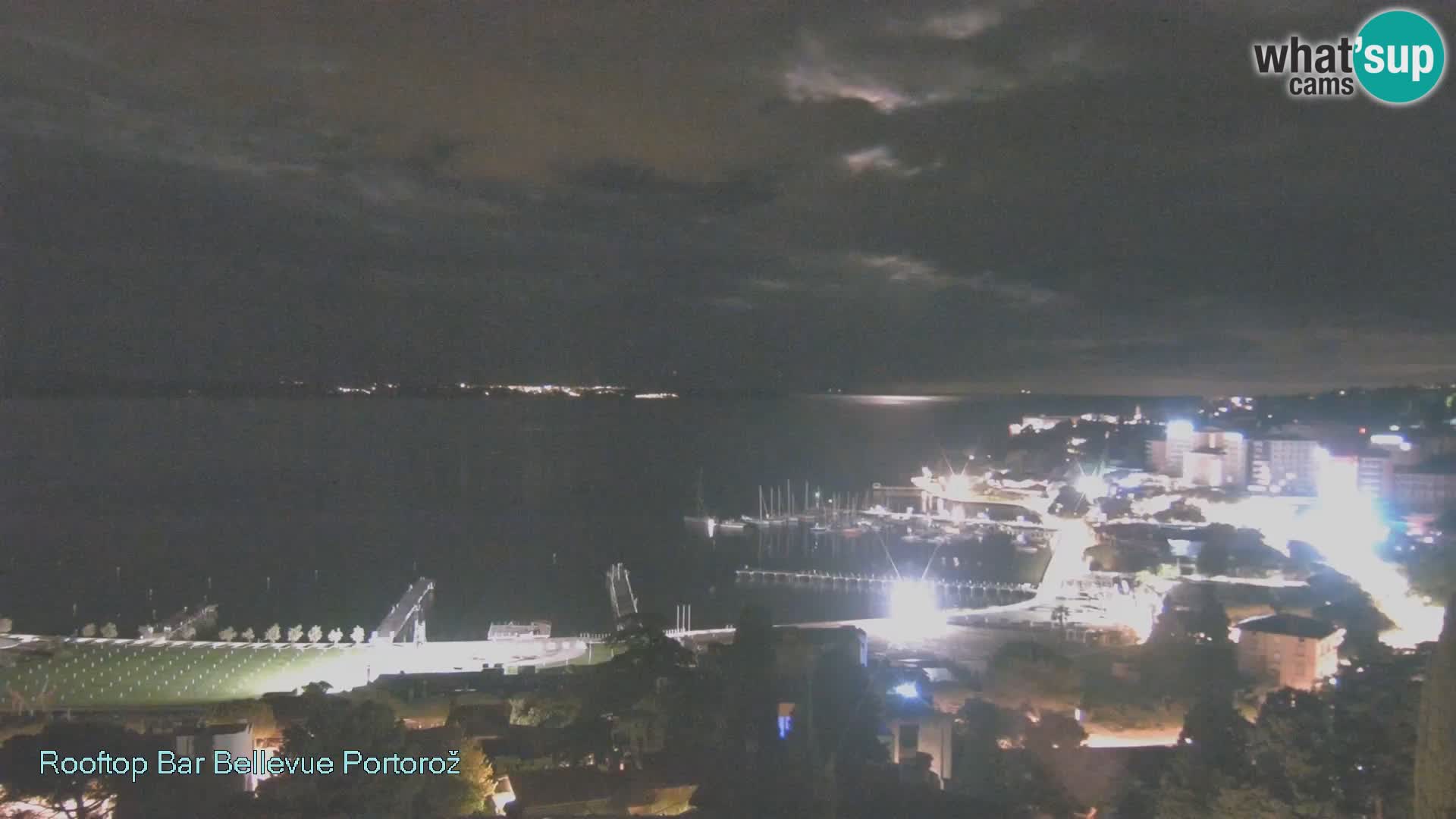 Portorož camera en vivo – Panorama Villa Bellevue