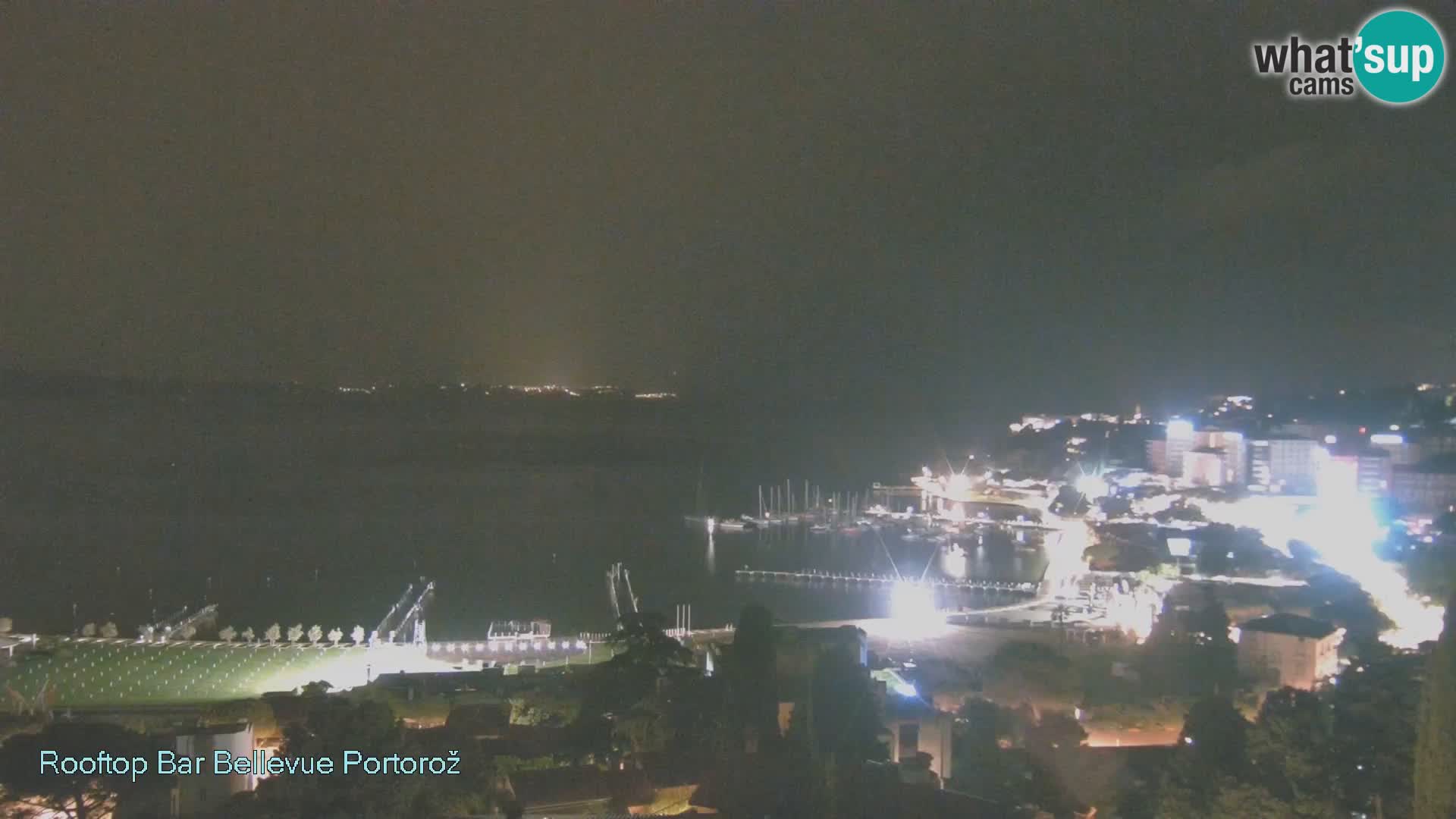 Portorož camera en vivo – Panorama Villa Bellevue
