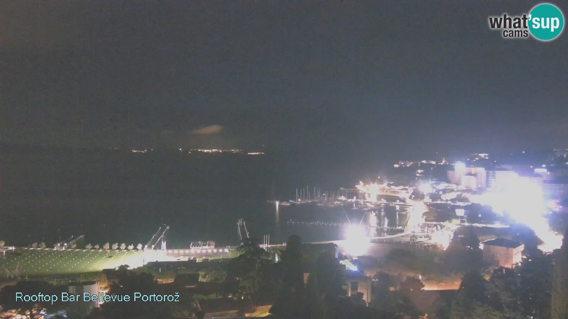 Panorama webcam Portorož – view from Villa Bellevue