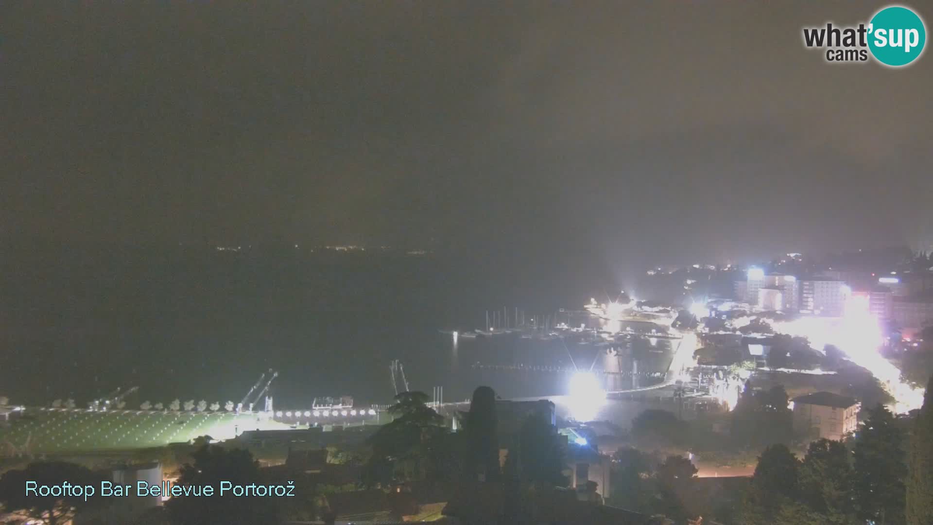 Portorož camera en vivo – Panorama Villa Bellevue