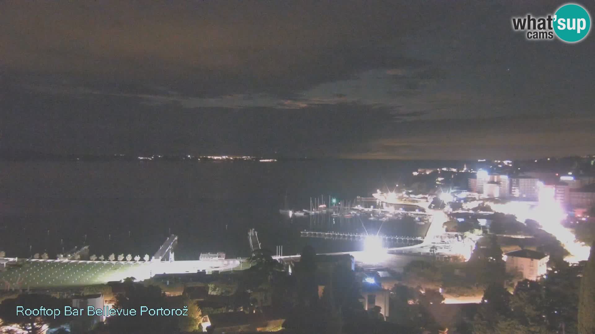 Live webcam Portorož – Panorama dalla Villa Bellevue