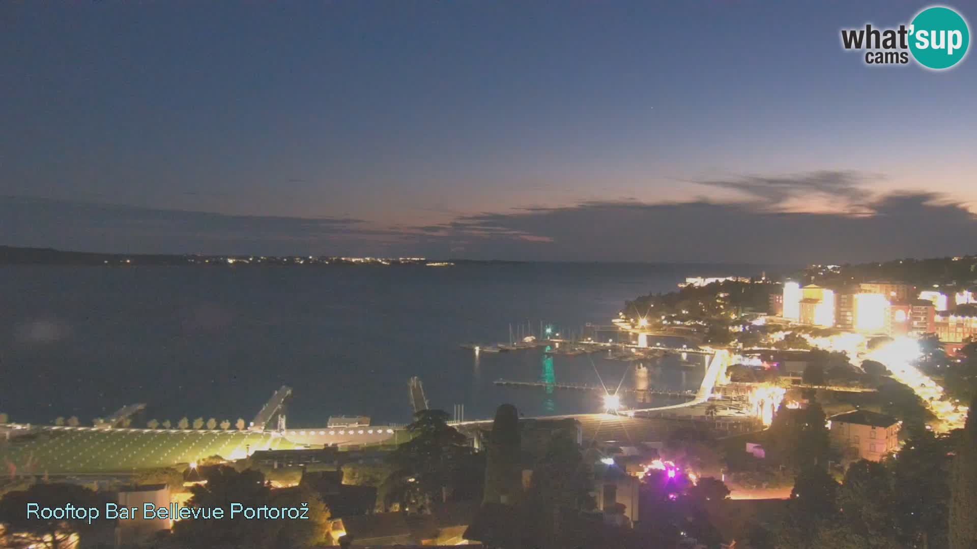 Webcam Portorož – Panorama Villa Bellevue
