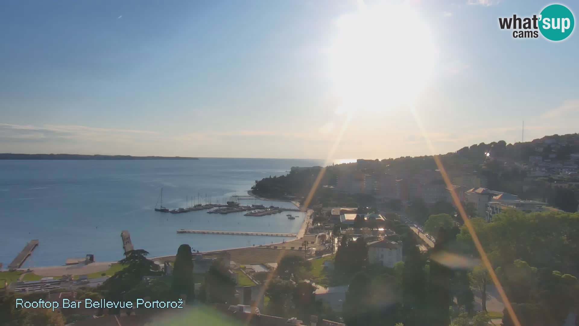 Webcam Portorož – Panorama Villa Bellevue