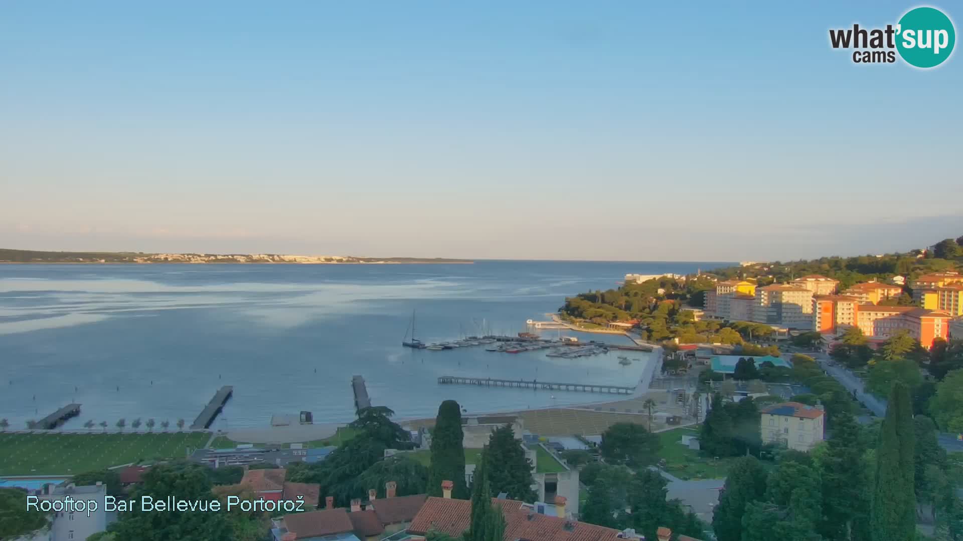 Webcam Portorož – Panorama Villa Bellevue