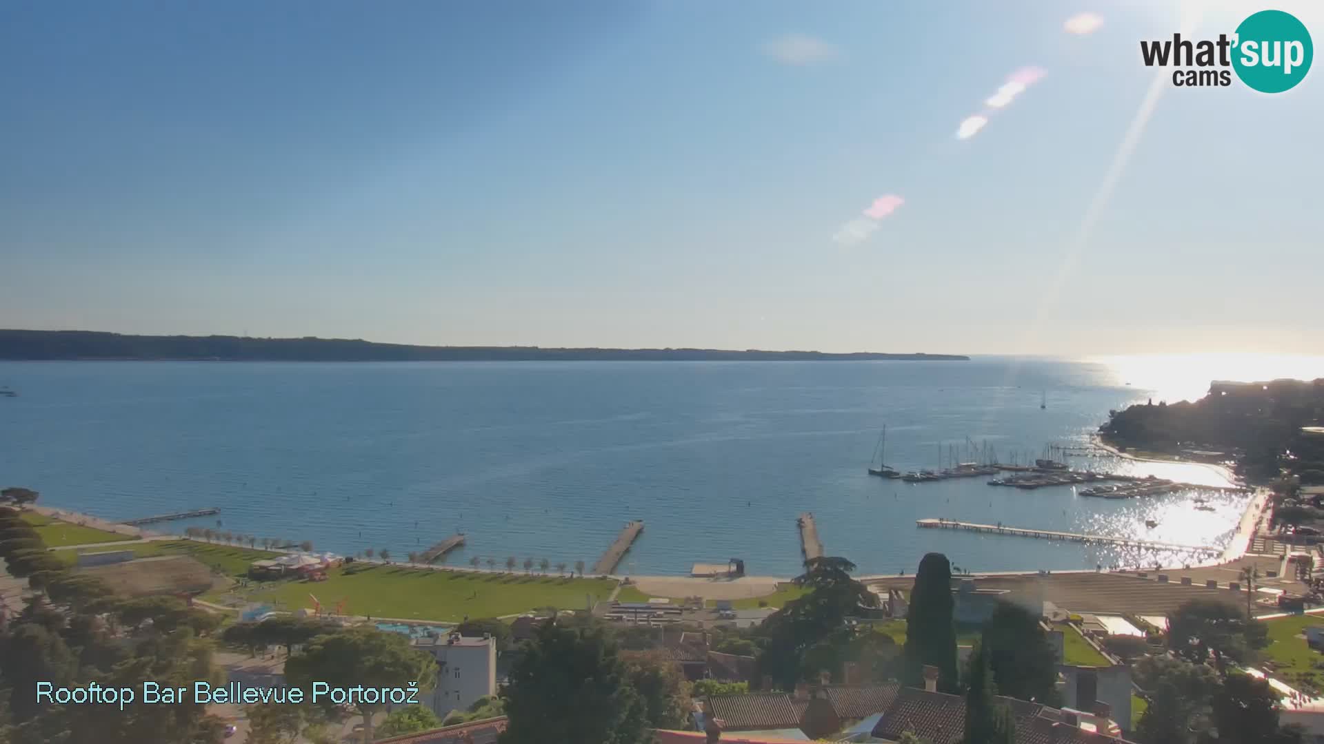 Webcam Portorož – Panorama Villa Bellevue