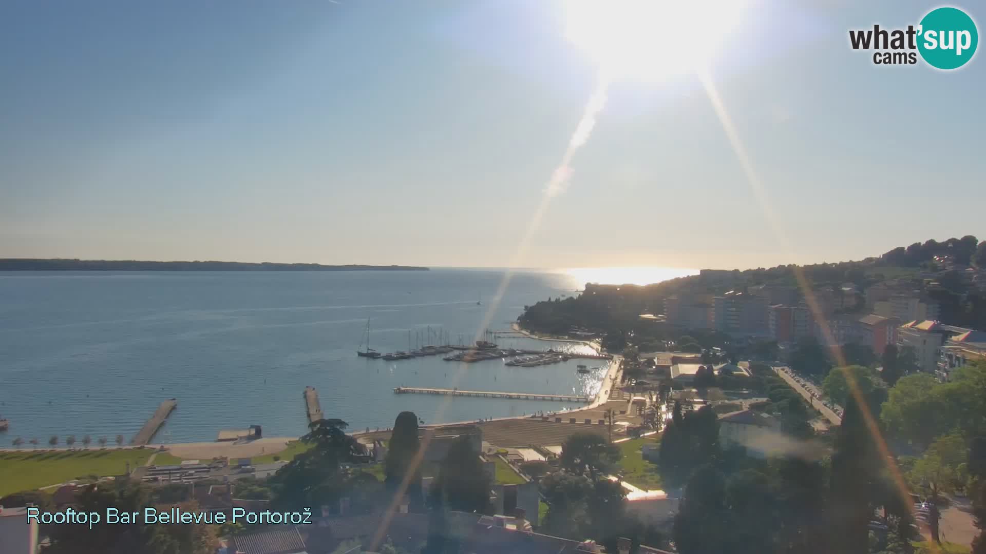 Webcam Portorož – Panorama Villa Bellevue