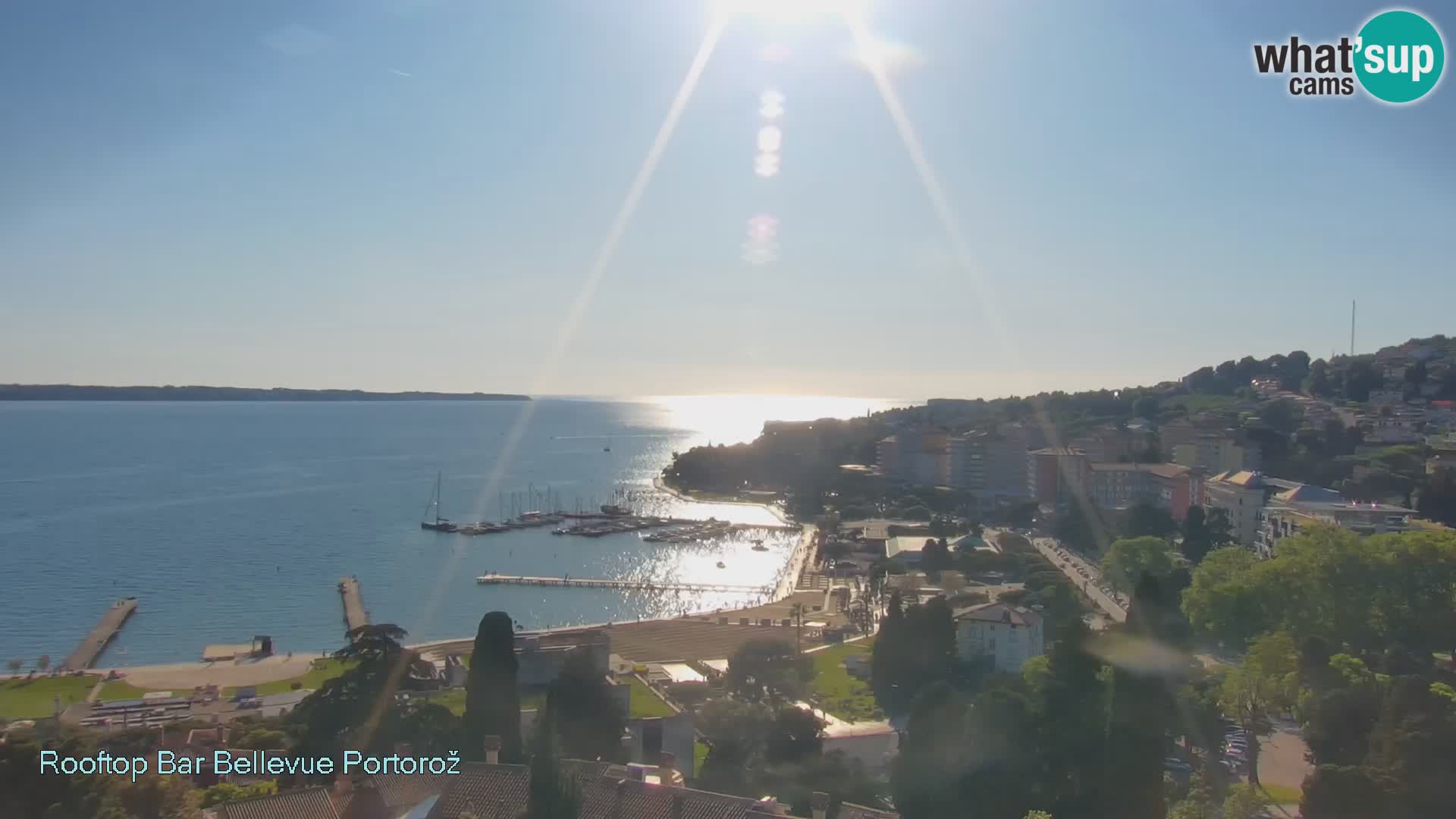 Webcam Portorož – Panorama Villa Bellevue