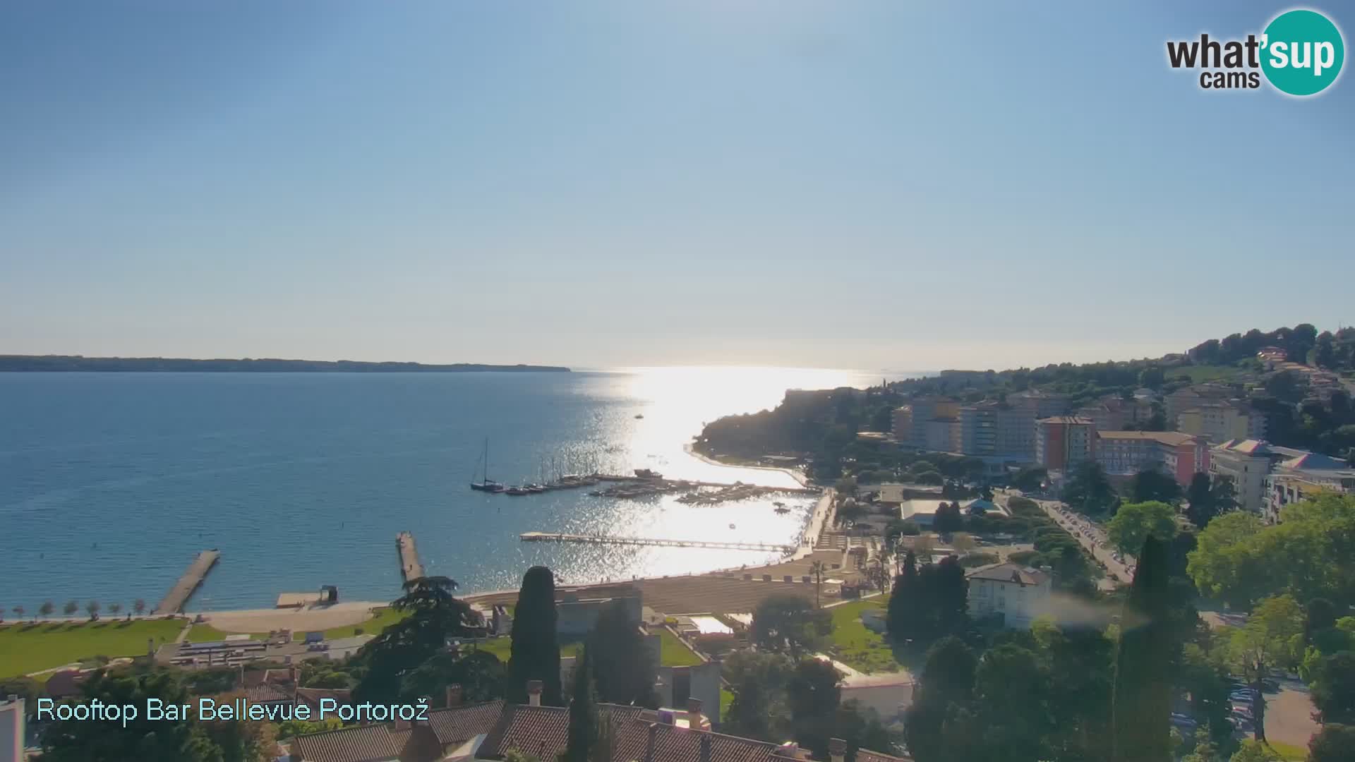 Webcam Portorož – Panorama Villa Bellevue