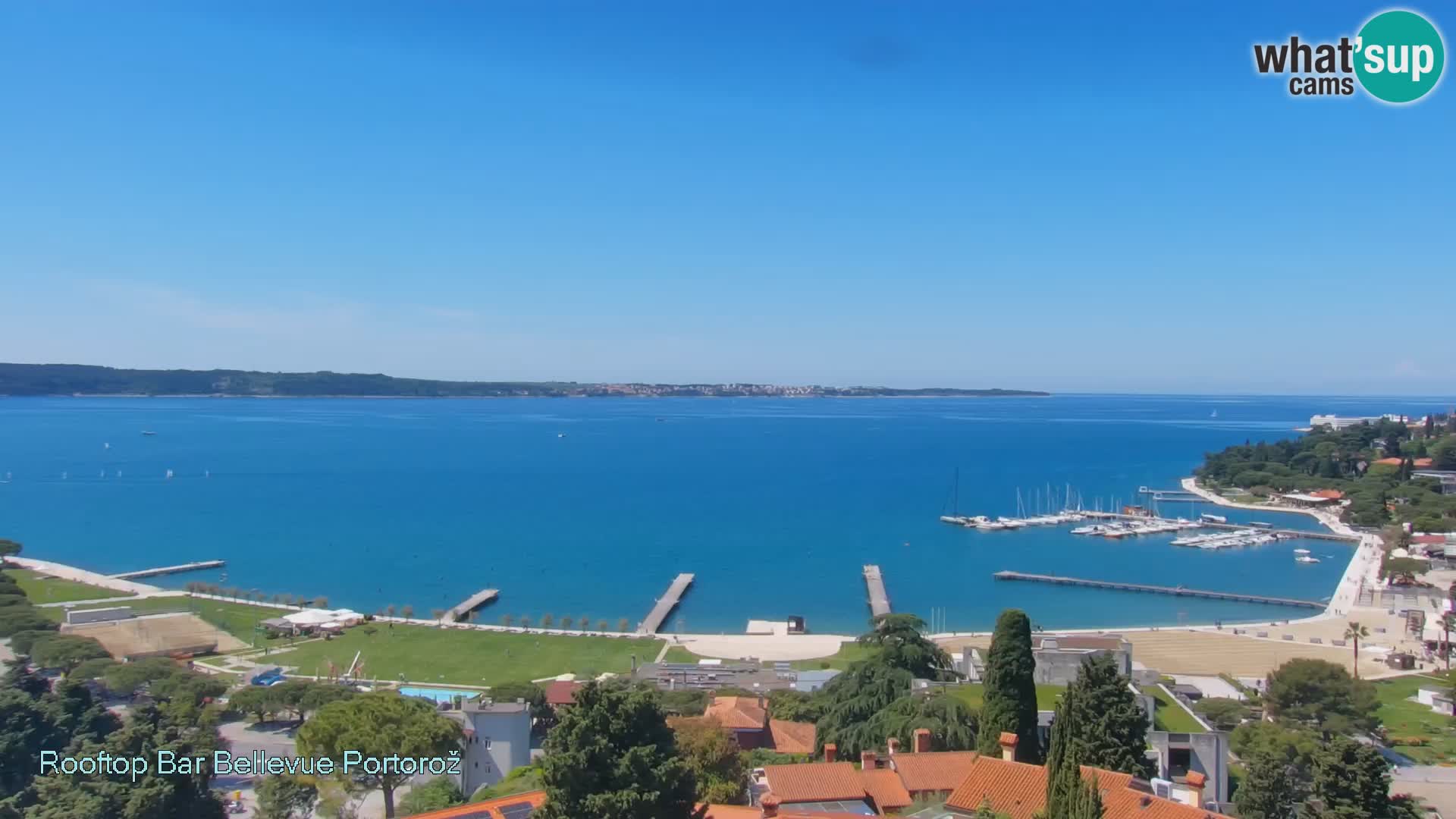 Webcam Portorož – Panorama Villa Bellevue