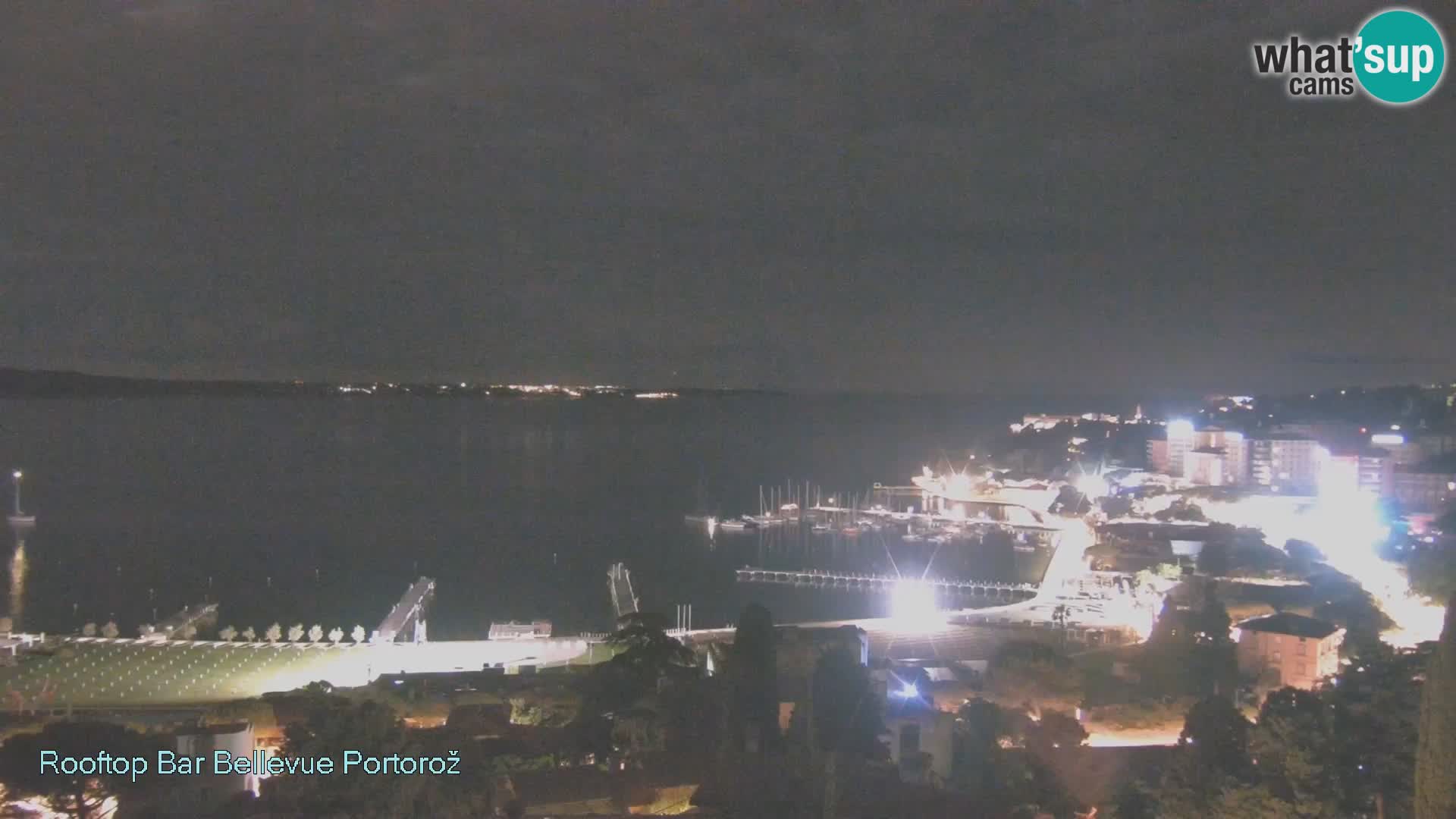 Live webcam Portorož – Panorama dalla Villa Bellevue