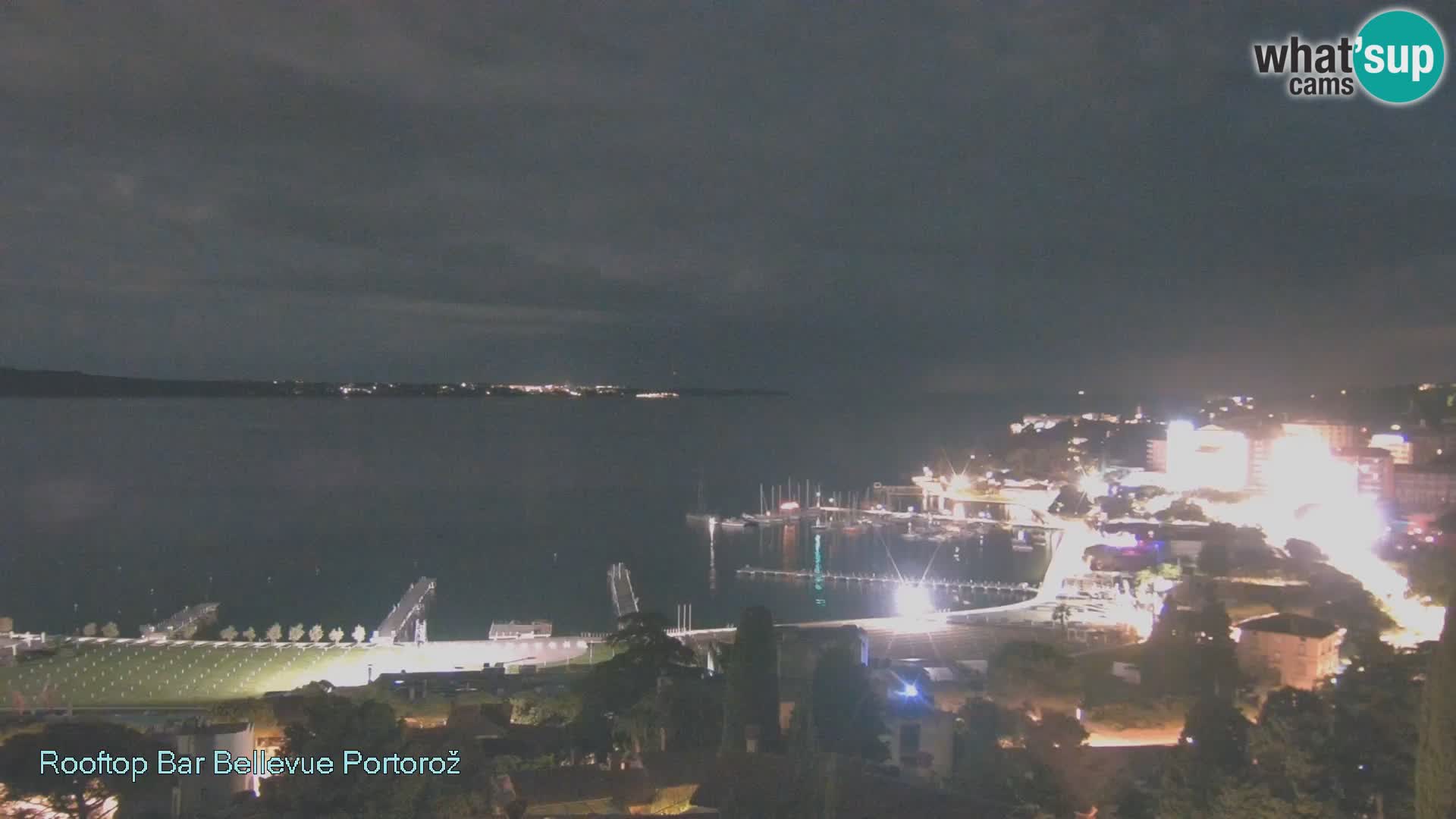 Panorama webcam Portorož – view from Villa Bellevue