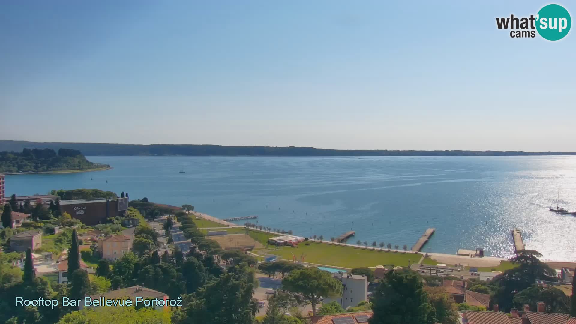 Webcam Portorož – Panorama Villa Bellevue