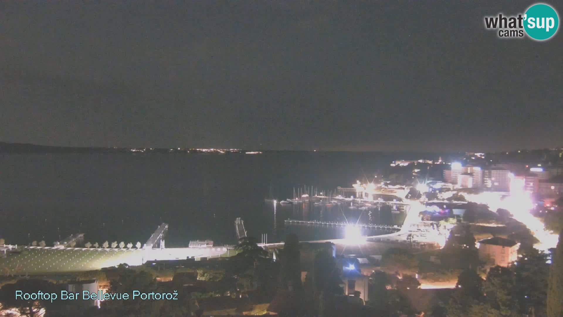 Live webcam Portorož – Panorama dalla Villa Bellevue