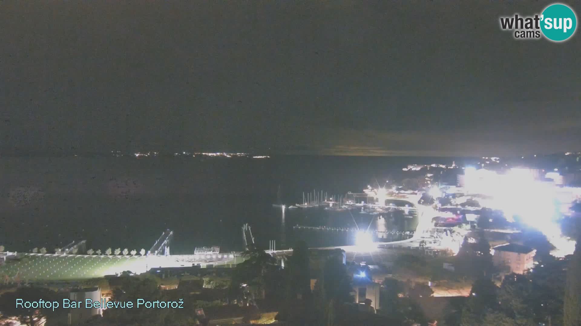Panorama webcam Portorož – view from Villa Bellevue