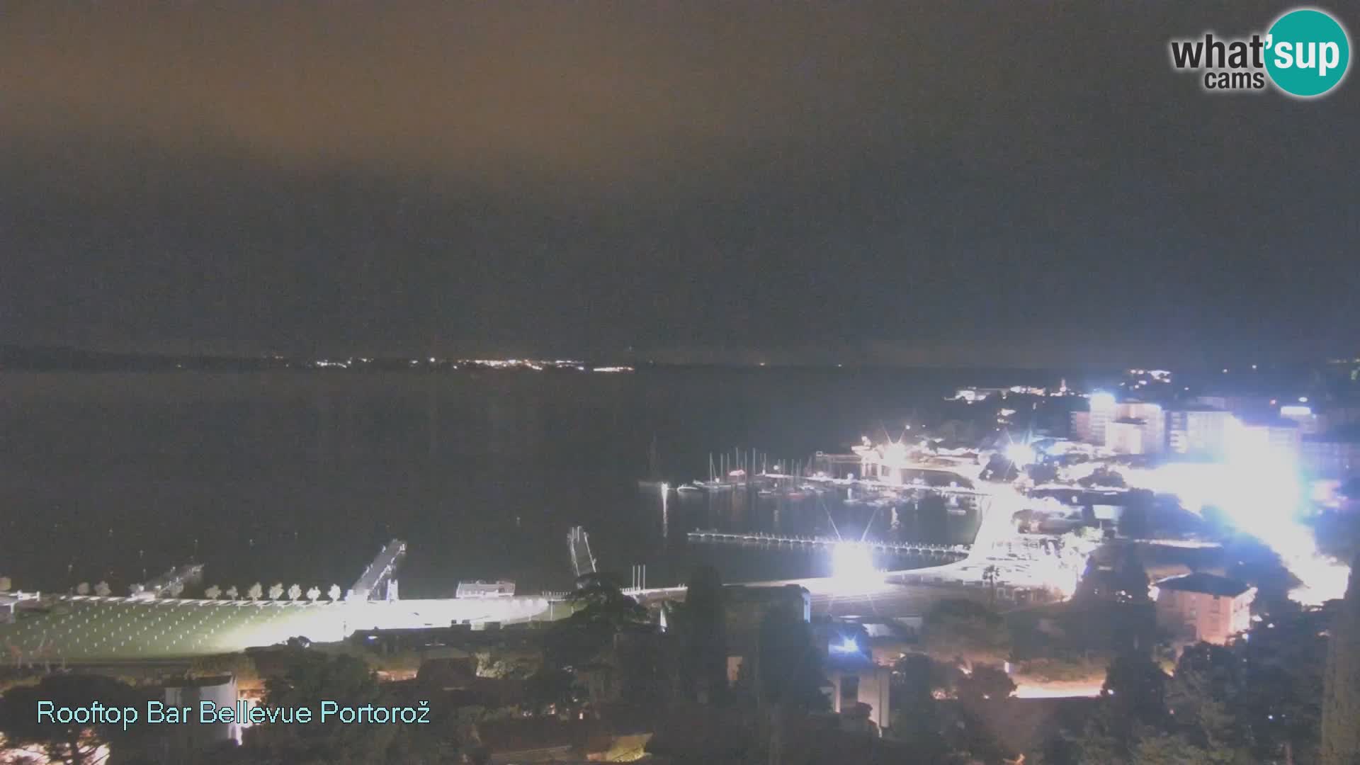 Portorož camera en vivo – Panorama Villa Bellevue