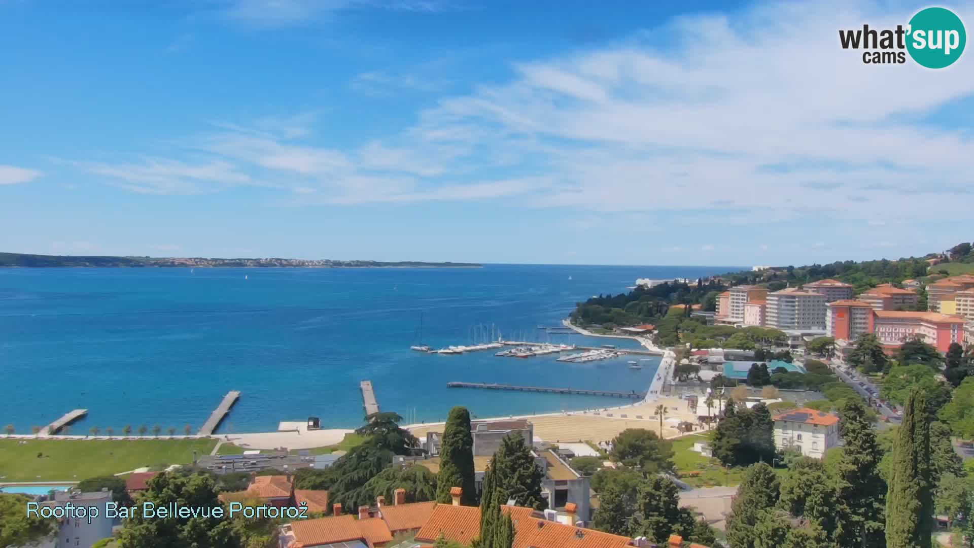Live Cam Portorož – Panorama Villa Bellevue