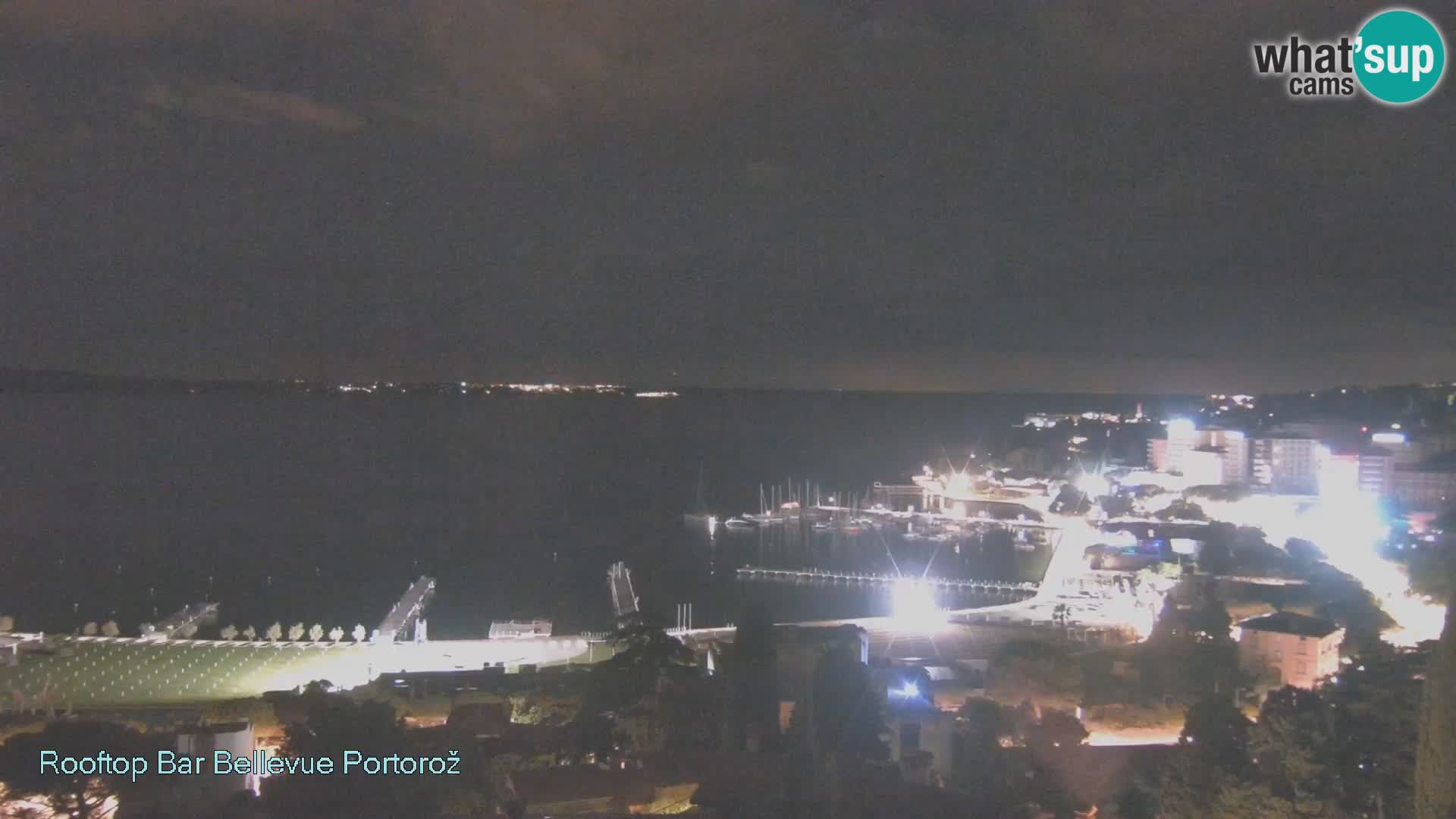 Live webcam Portorož – Panorama dalla Villa Bellevue