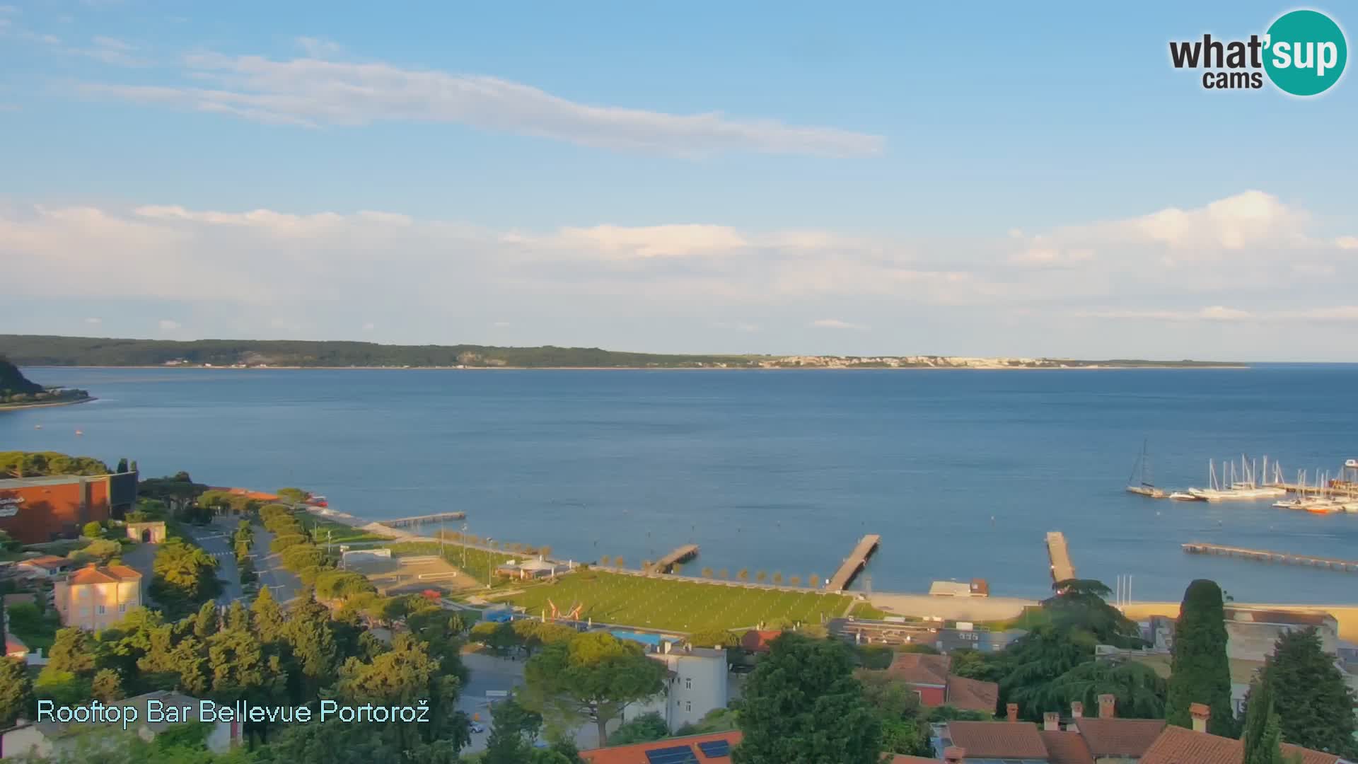 Webcam Portorož – Panorama Villa Bellevue