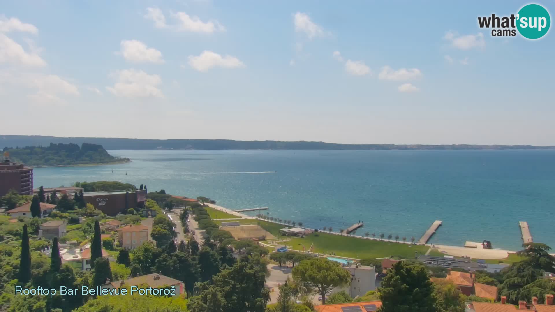 Webcam Portorož – Panorama Villa Bellevue