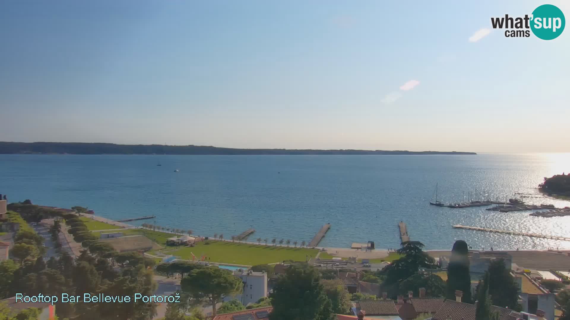 Webcam Portorož – Panorama Villa Bellevue
