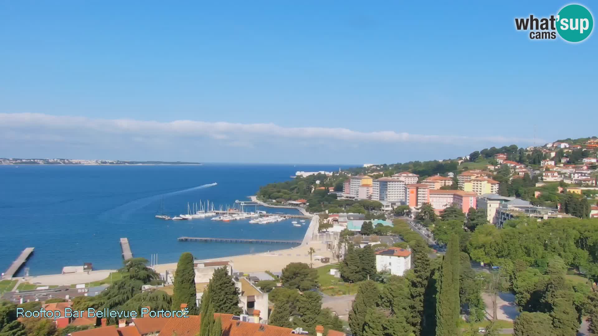 Live Cam Portorož – Panorama Villa Bellevue