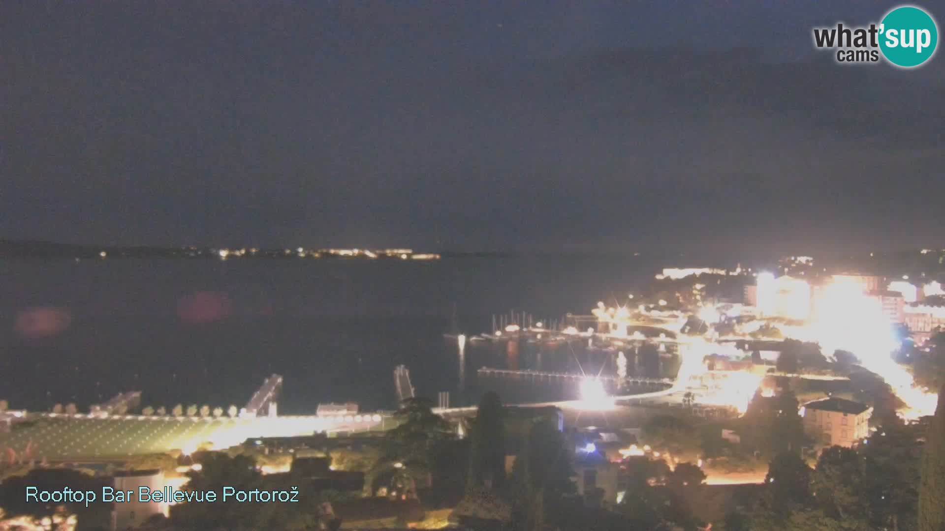Panorama webcam Portorož – view from Villa Bellevue
