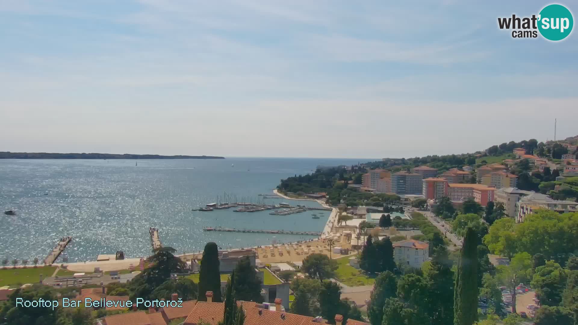 Webcam Portorož – Panorama Villa Bellevue