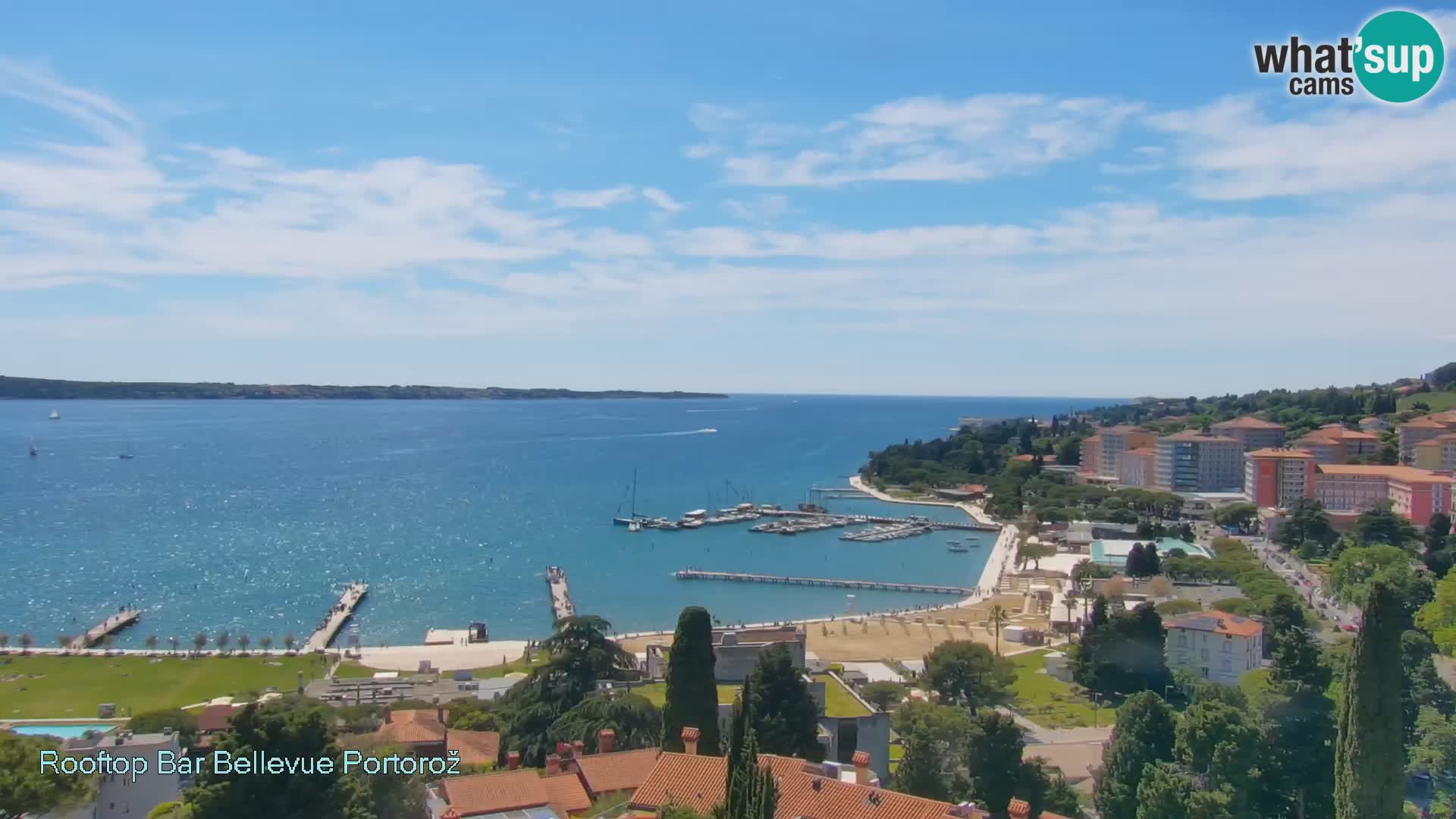 Live Cam Portorož – Panorama Villa Bellevue