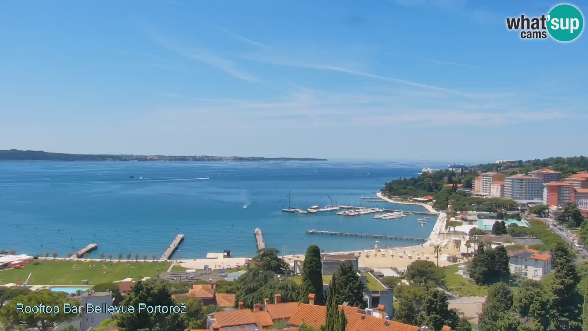 Live Cam Portorož – Panorama Villa Bellevue