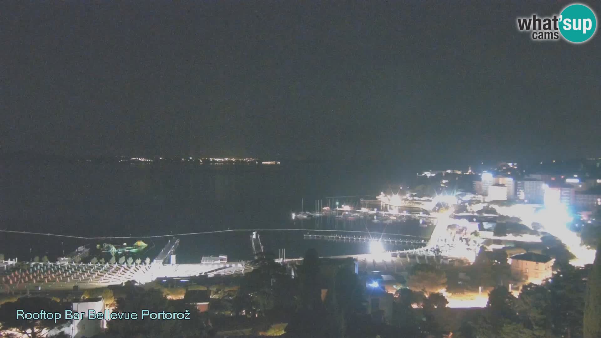 Live webcam Portorož – Panorama dalla Villa Bellevue