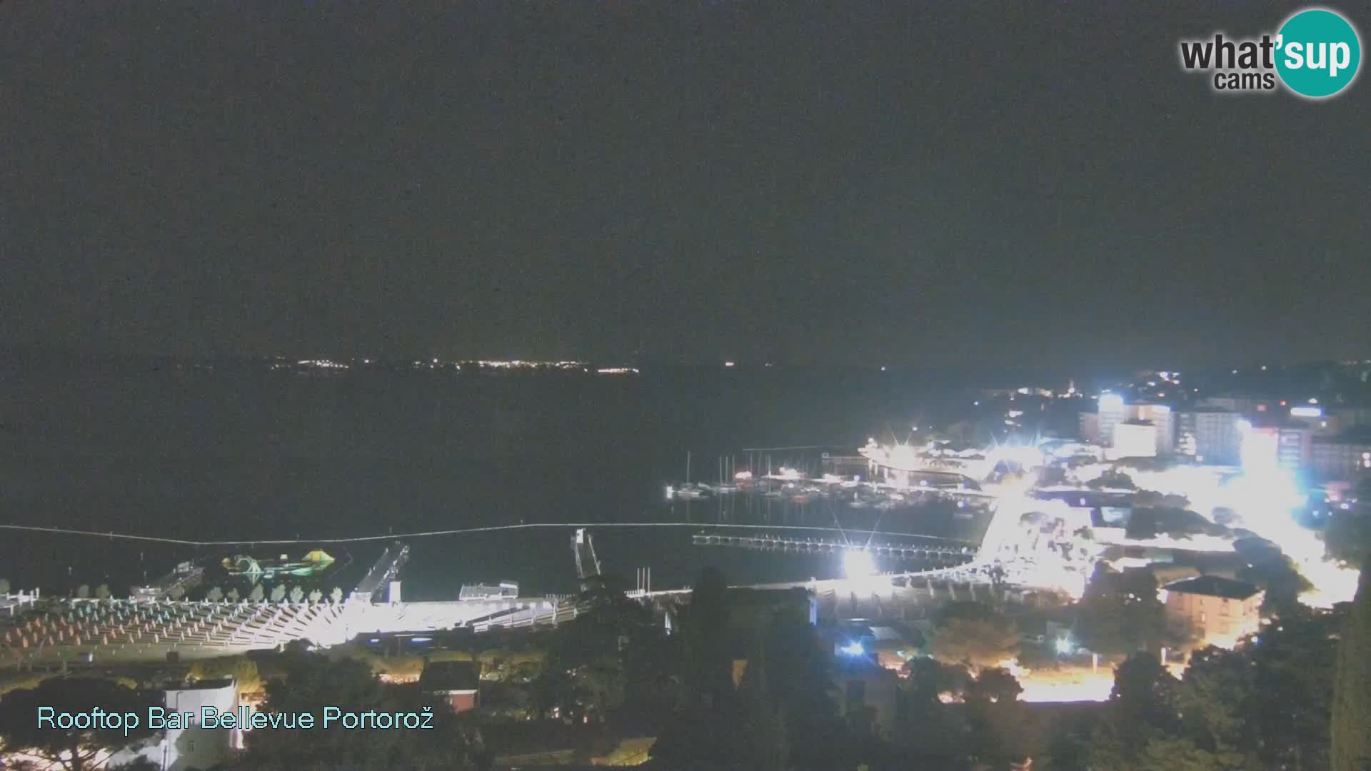 Live webcam Portorož – Panorama dalla Villa Bellevue