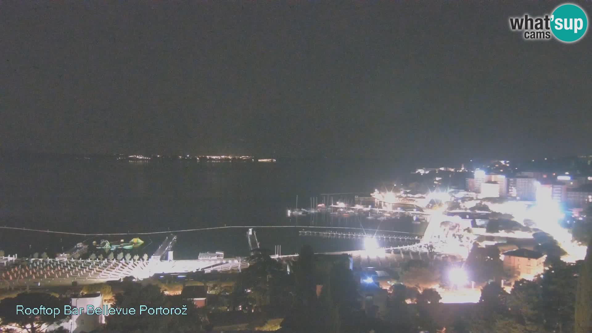 Live webcam Portorož – Panorama dalla Villa Bellevue